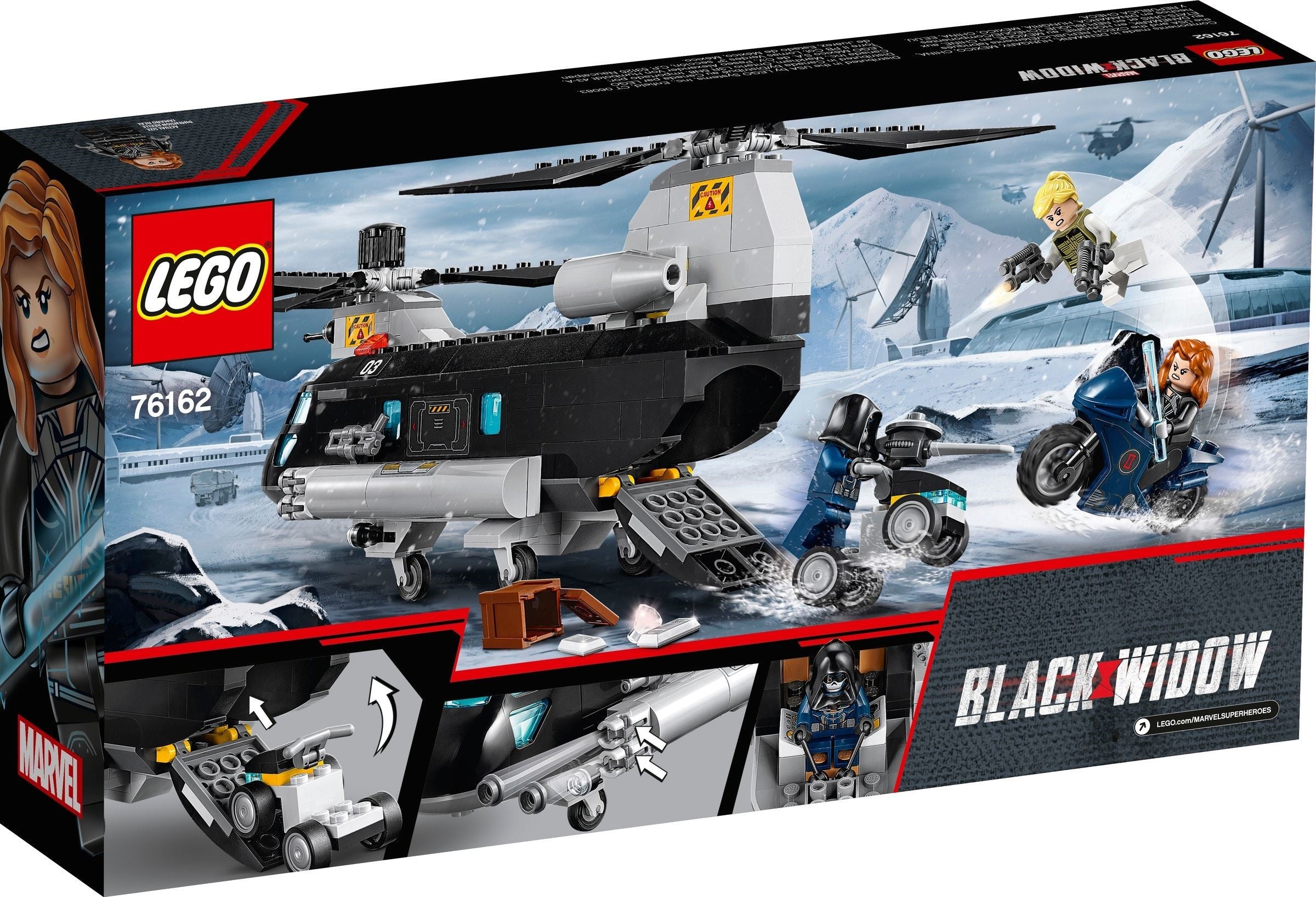 Black Widow's Helicopter Chase 76162 | Marvel Super Heroes | LEGO – image 6