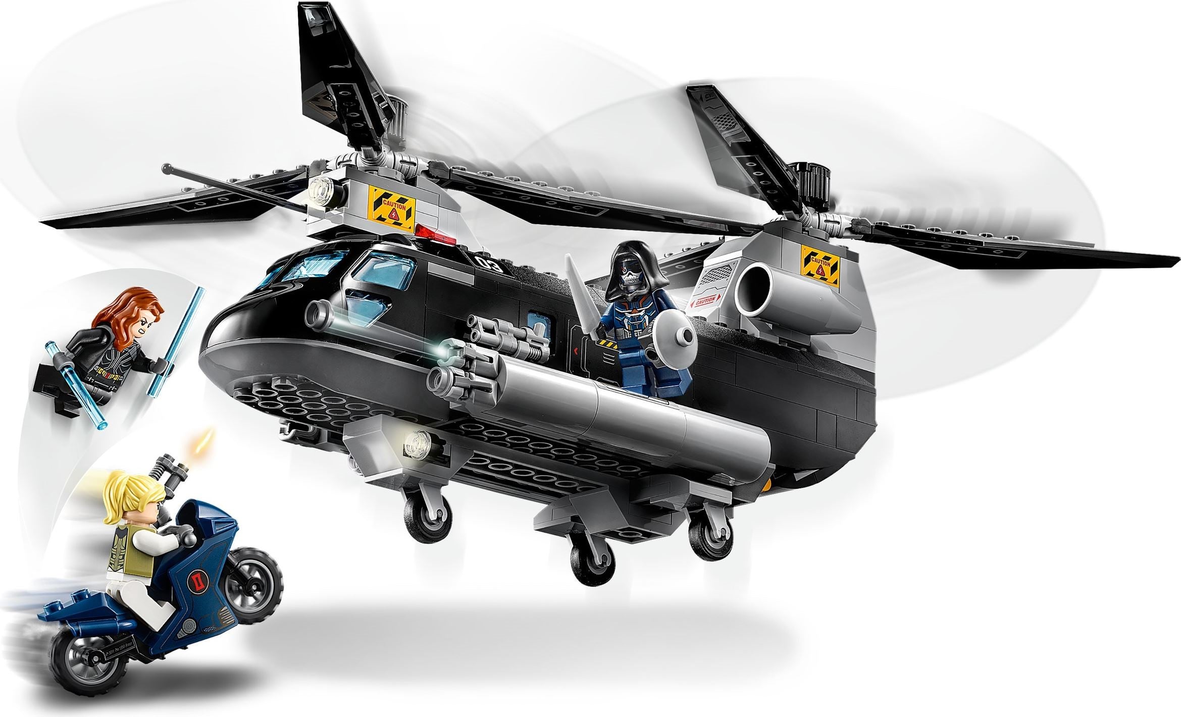 Black Widow's Helicopter Chase 76162 | Marvel Super Heroes | LEGO – image 7