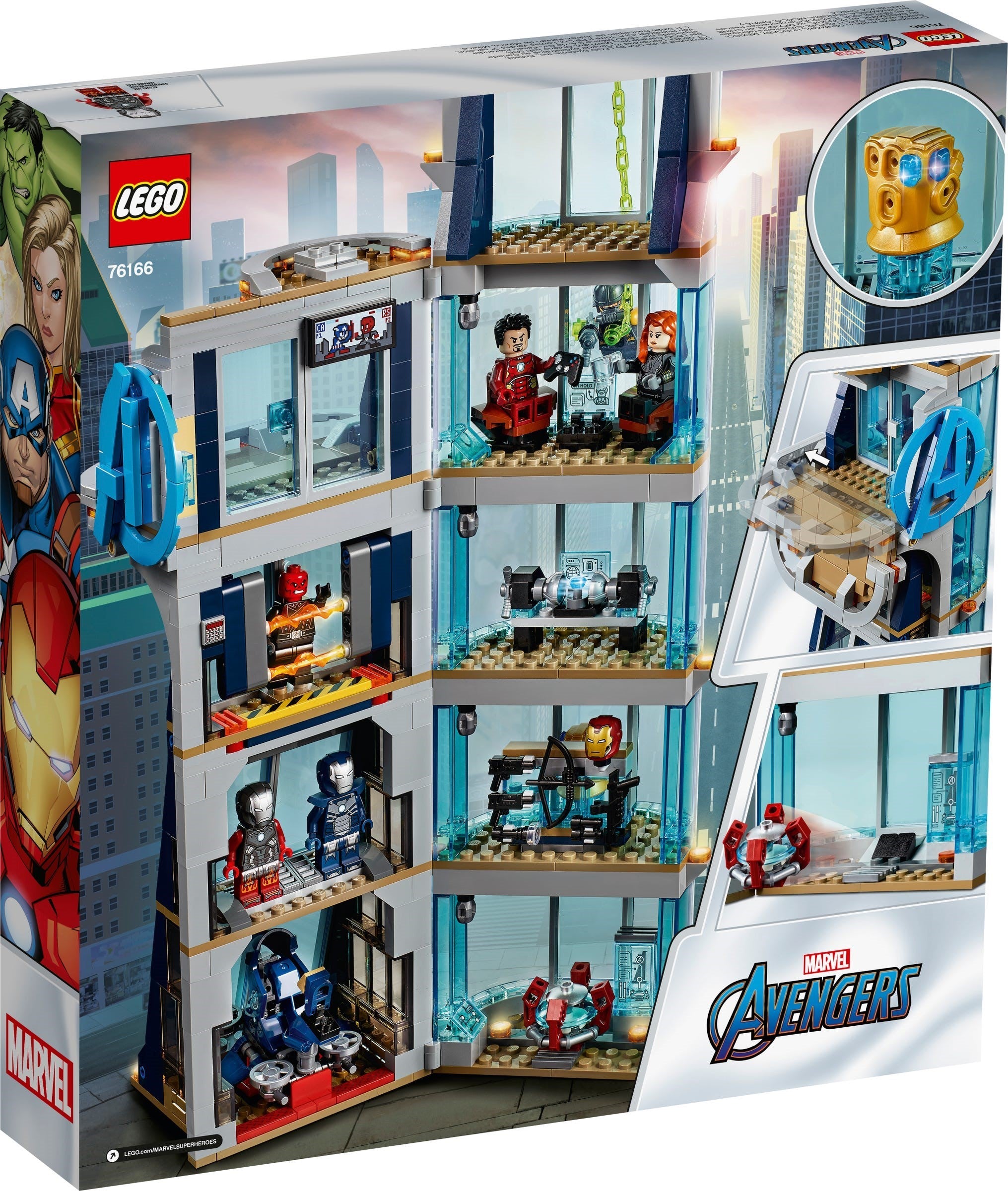 Avengers Tower Battle 76166 | Marvel Super Heroes | LEGO – image 8