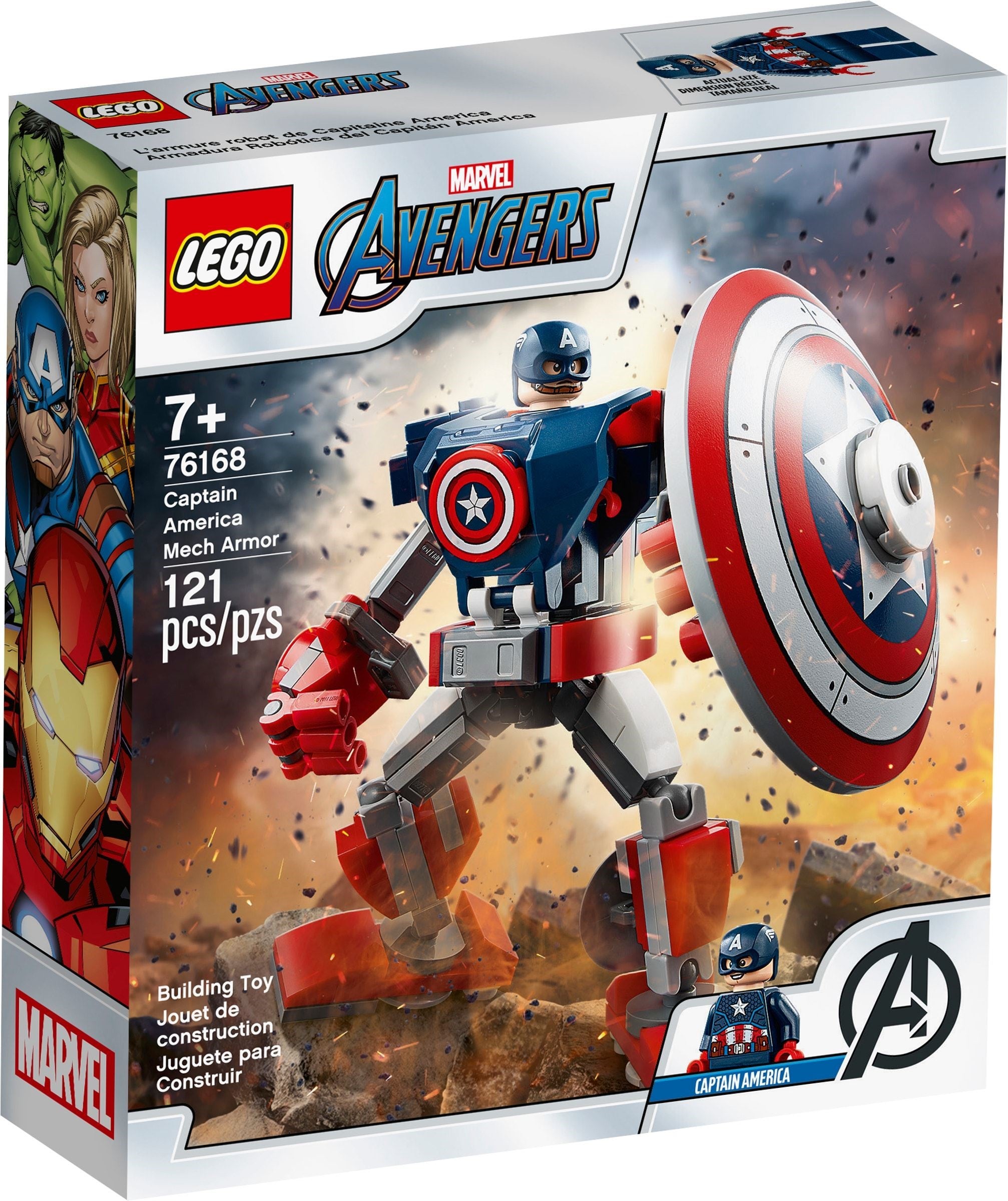 Captain America Mech Armor 76168 | Marvel Super Heroes | LEGO – image 2