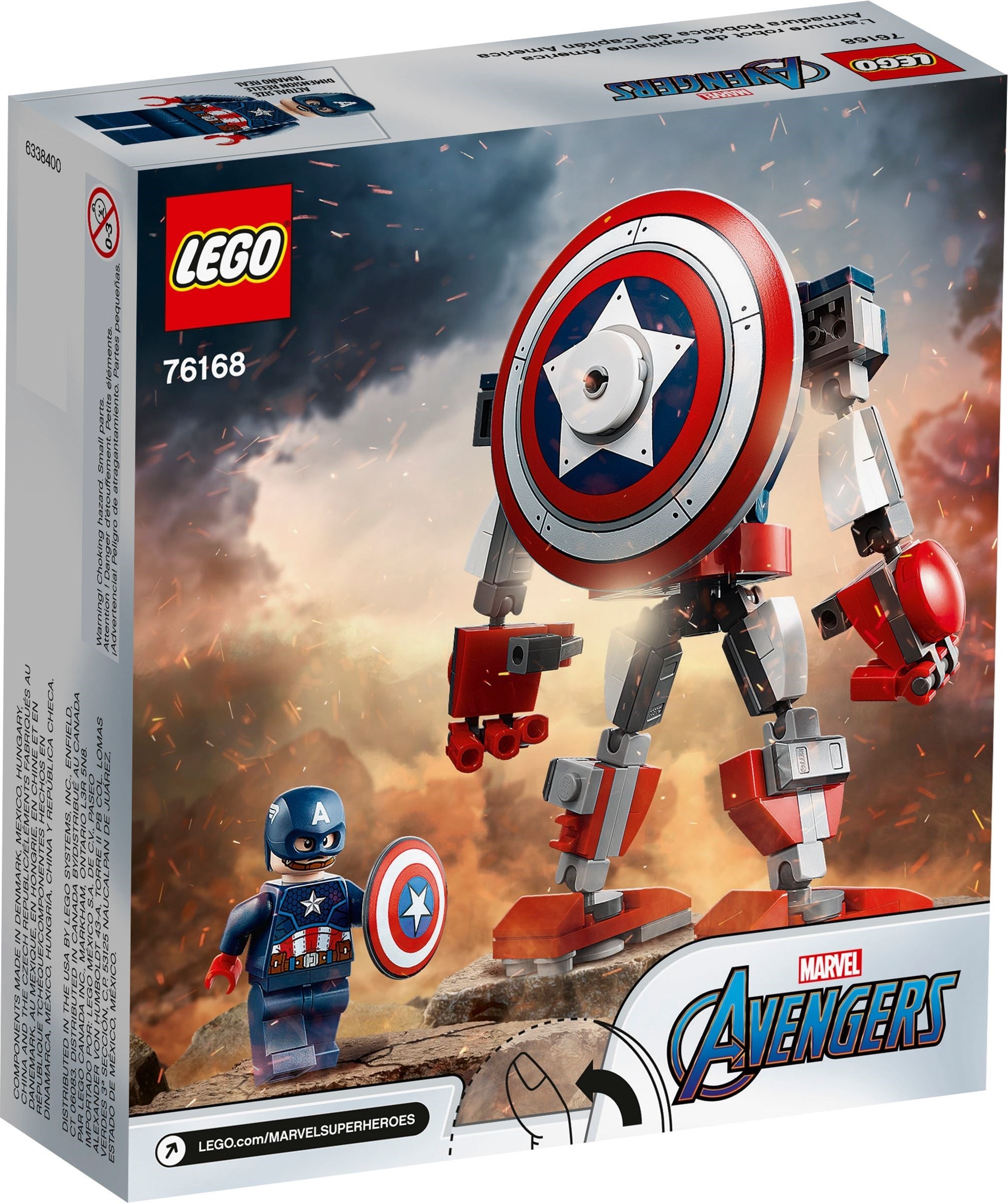 Captain America Mech Armor 76168 | Marvel Super Heroes | LEGO – image 5