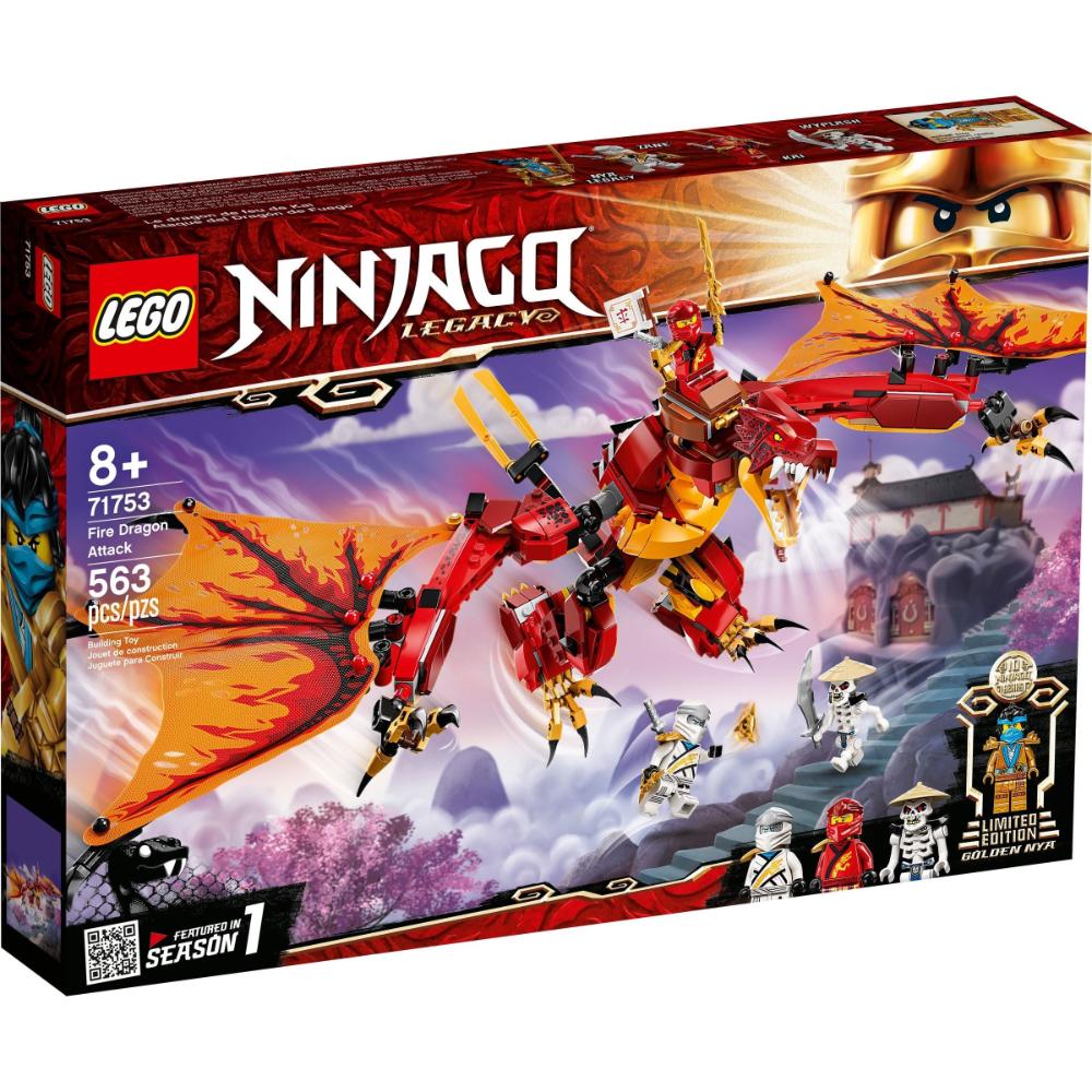 Fire Dragon Attack 71753 | Ninjago | LEGO