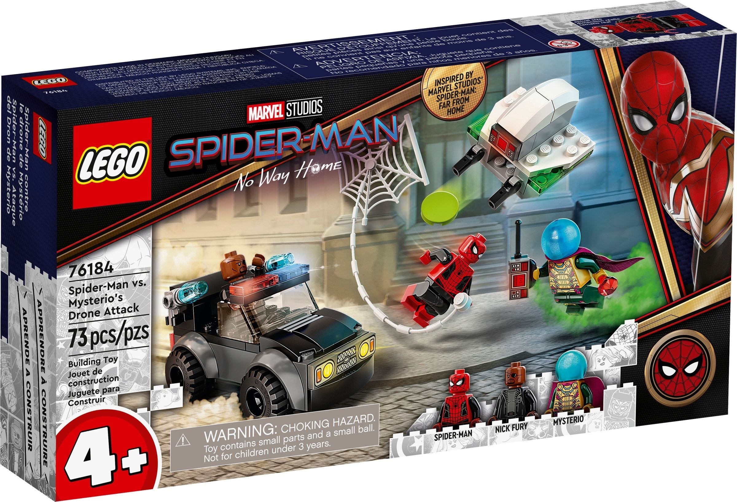 Spider-Man vs. Mysterio's Drone Attack 76184 | Marvel Super Heroes | LEGO – image 2