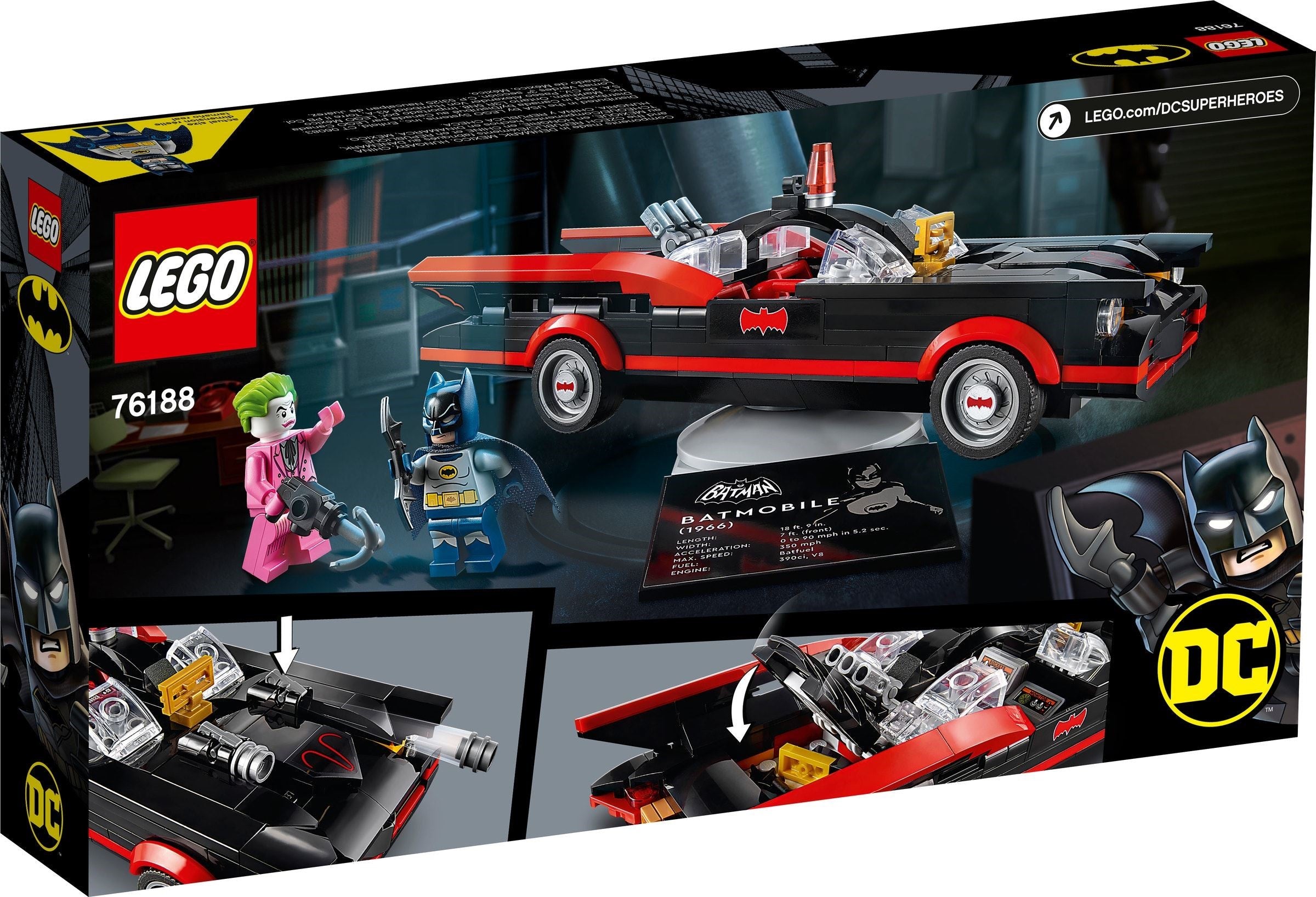 Batman Classic TV Series Batmobile 76188 | Super Heroes | LEGO