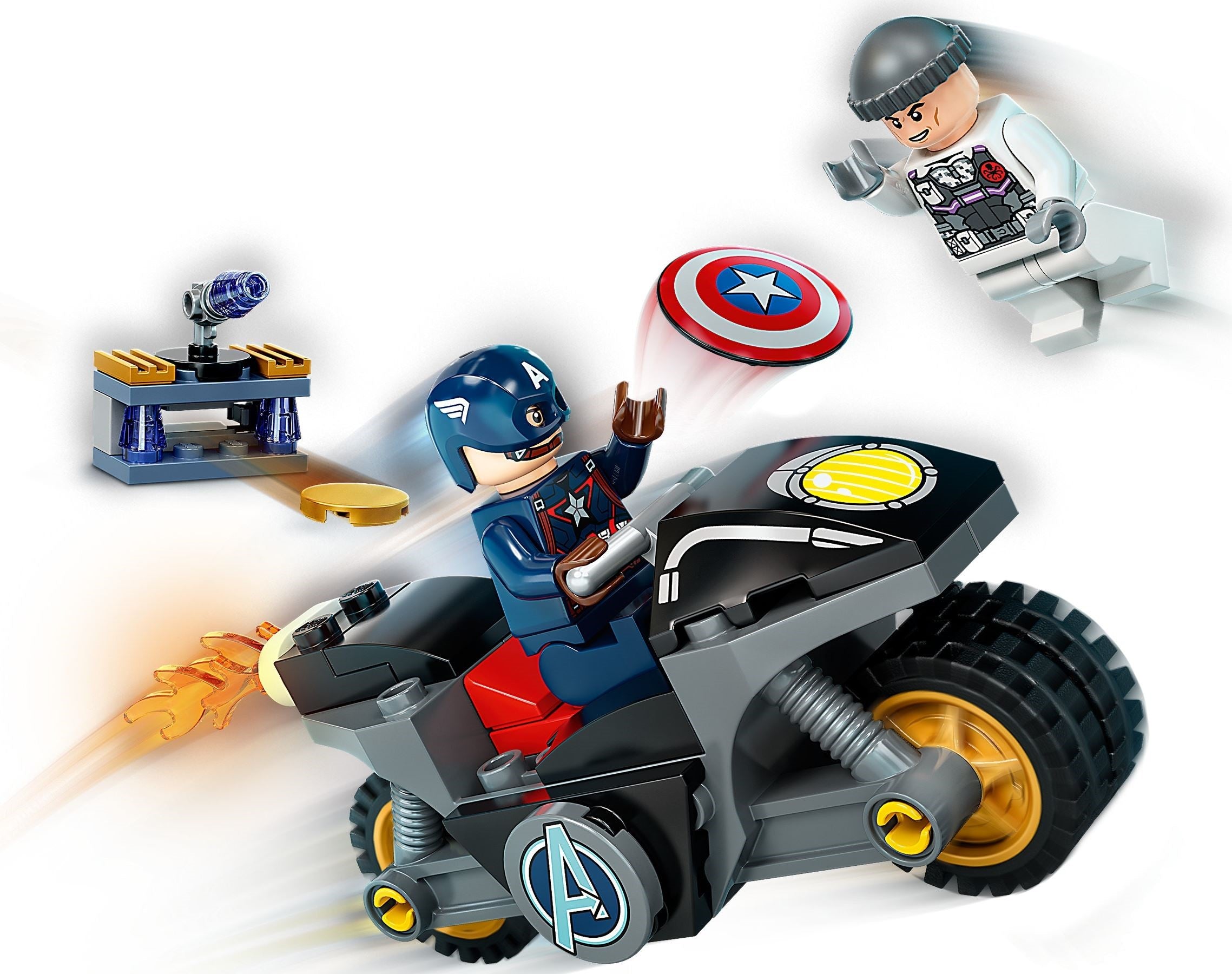 Captain America and Hydra Face-Off 76189 | Marvel Super Heroes | LEGO (image 4)