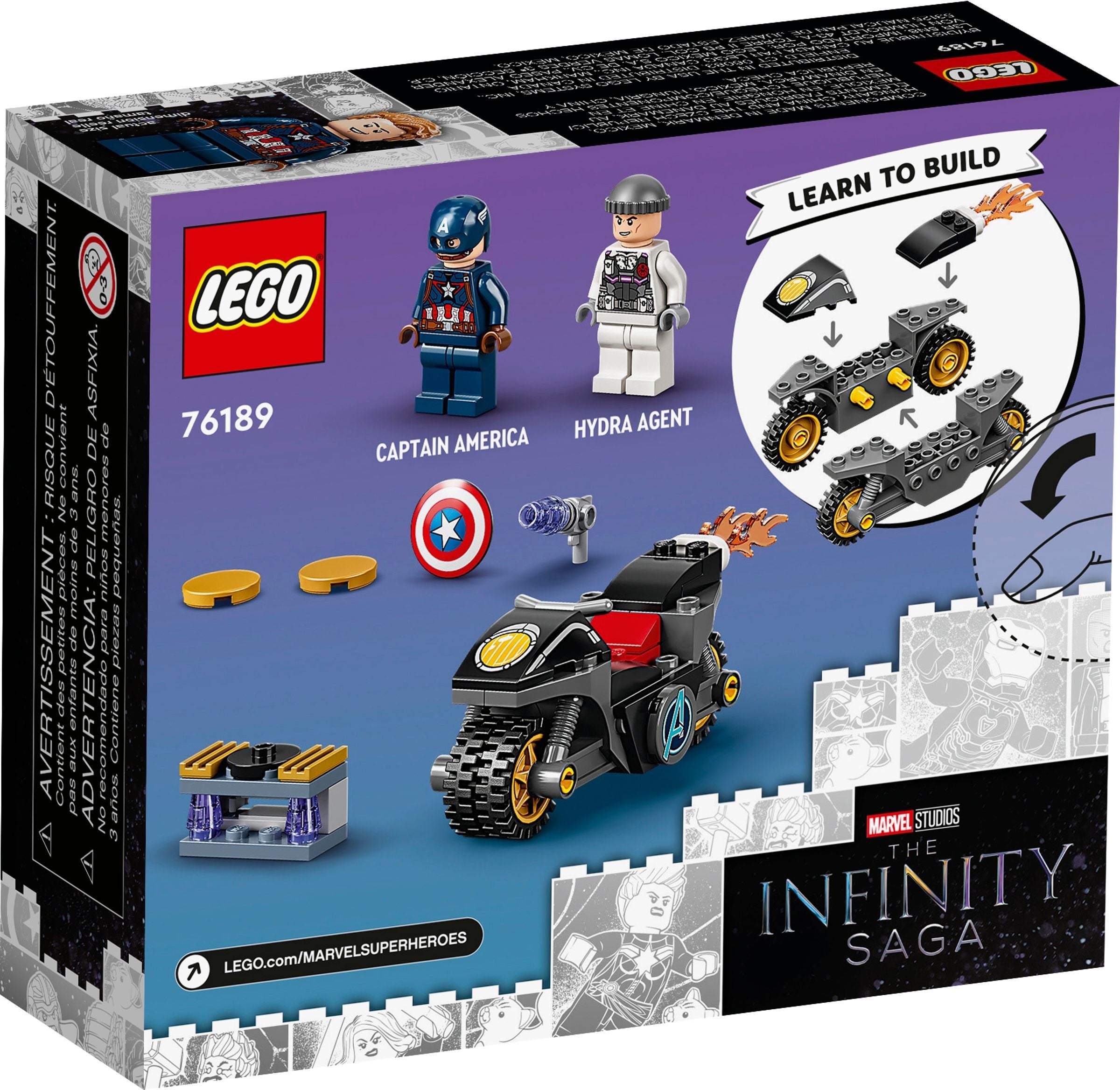 Captain America and Hydra Face-Off 76189 | Marvel Super Heroes | LEGO (image 7)