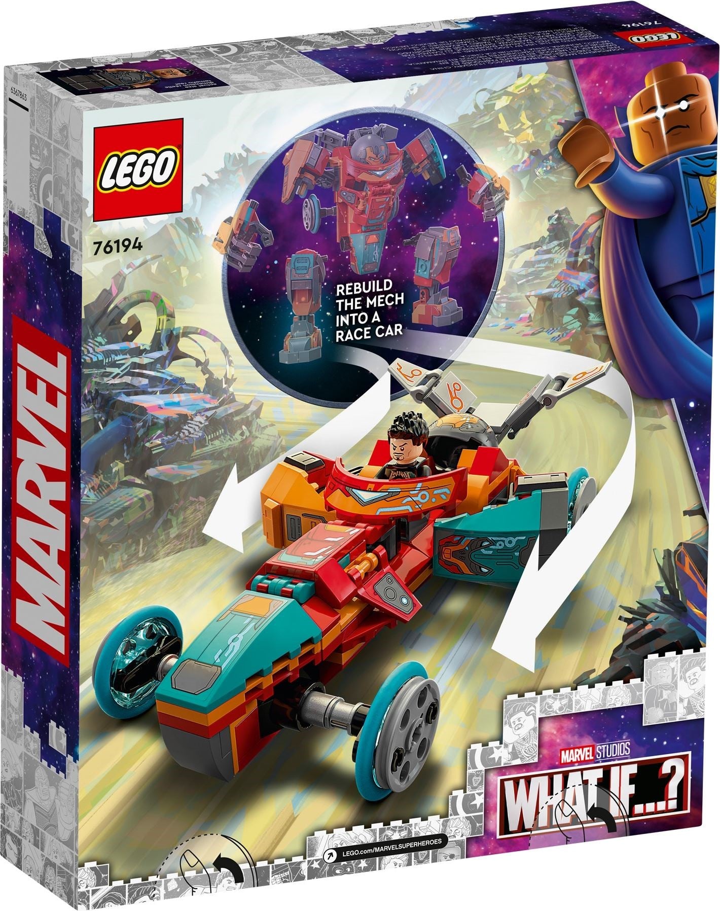 Tony Stark's Sakaarian Iron Man 76194 | Marvel Super Heroes | LEGO – image 6