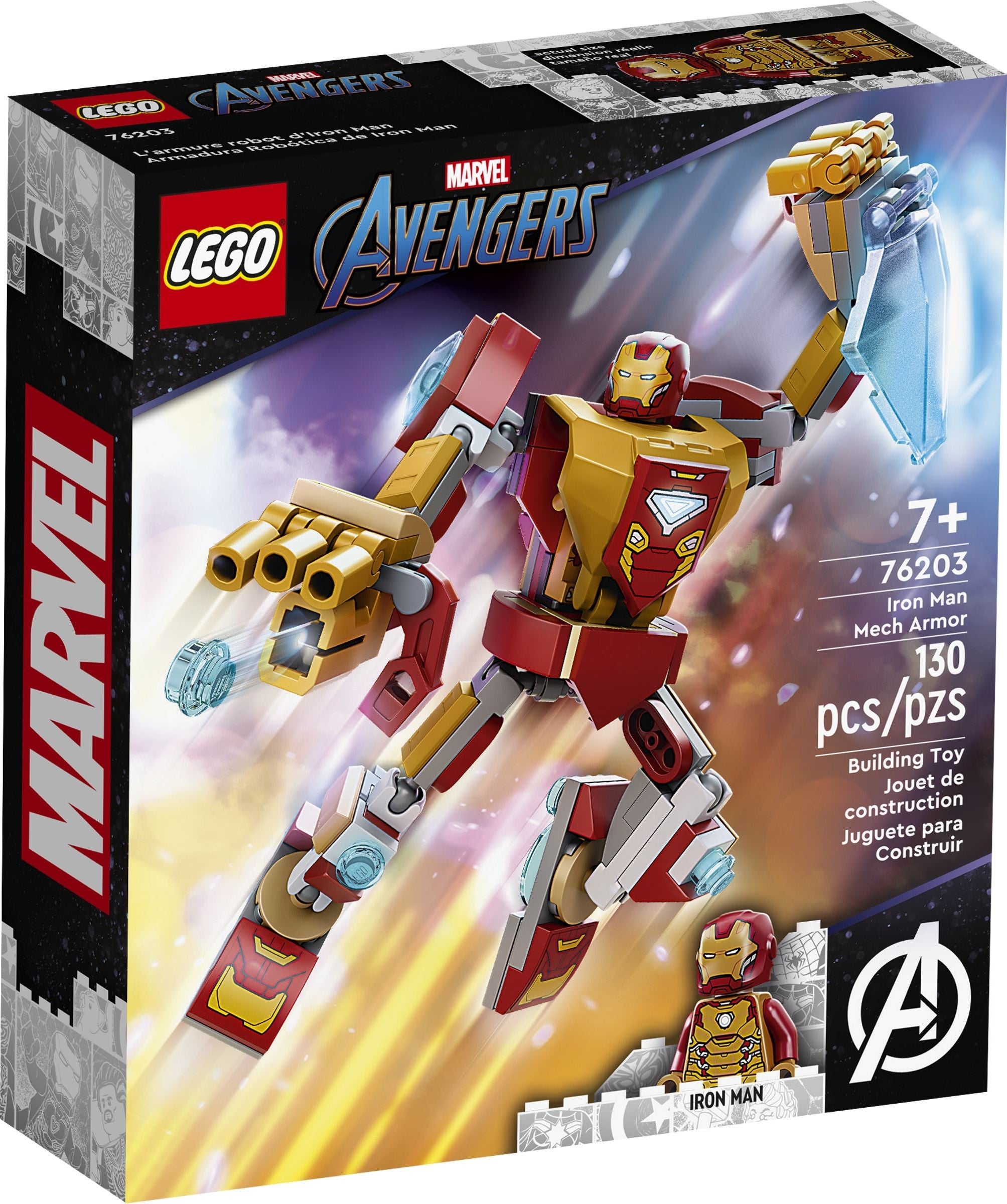 Iron Man Mech Armor 76203 | Marvel Super Heroes | LEGO (image 6)