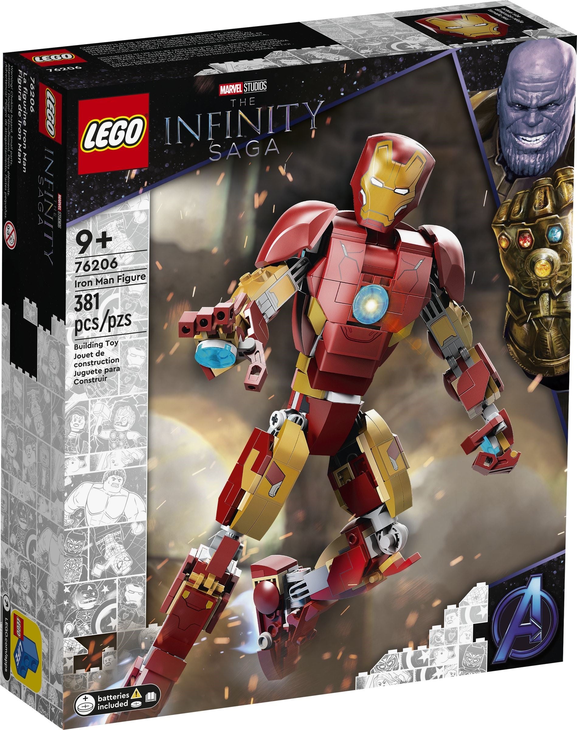 Iron Man Figure 76206 | Marvel Super Heroes | LEGO – image 8