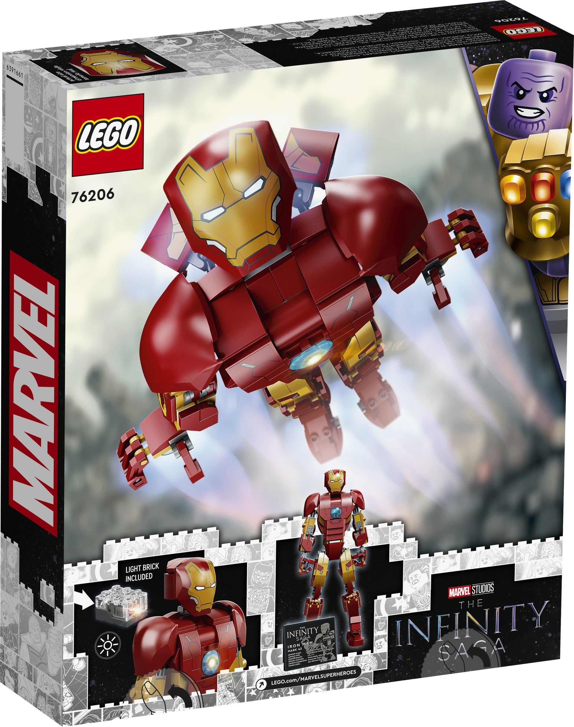 Iron Man Figure 76206 | Marvel Super Heroes | LEGO – image 9