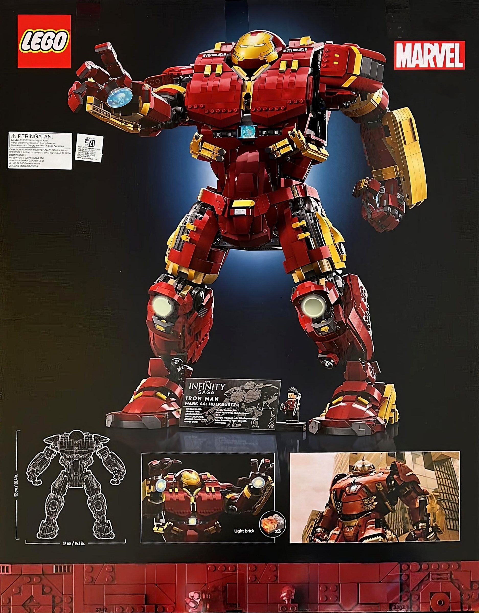 Hulkbuster 76210 | Marvel Super Heroes | LEGO – image 2