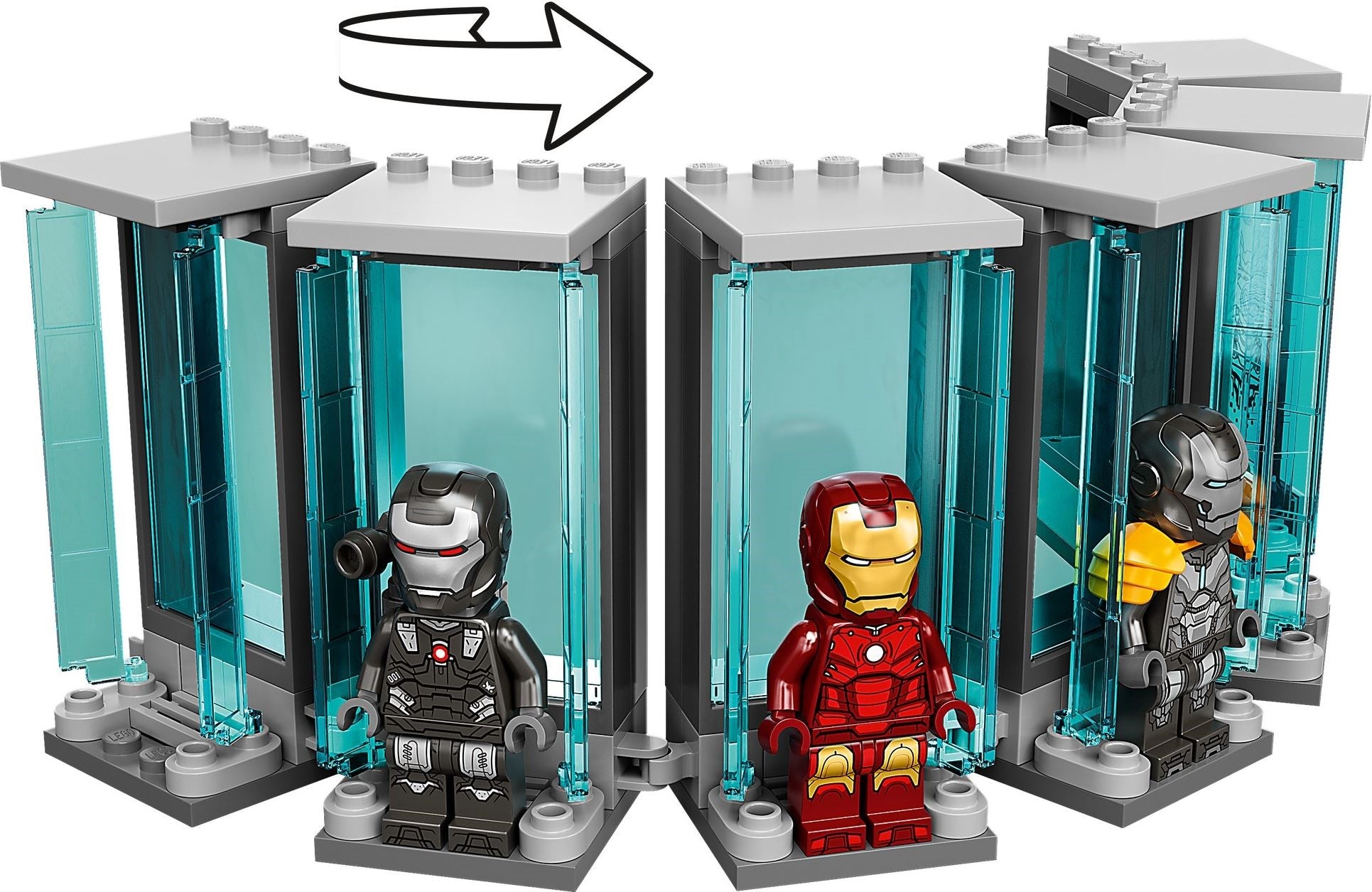 Iron Man Armory 76216 | Marvel Super Heroes | LEGO – image 4