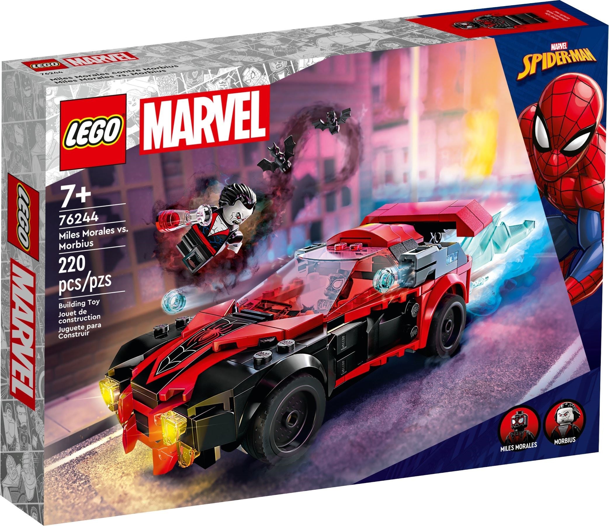 Miles Morales Vs Morbius 76224 | Marvel Super Heroes | LEGO