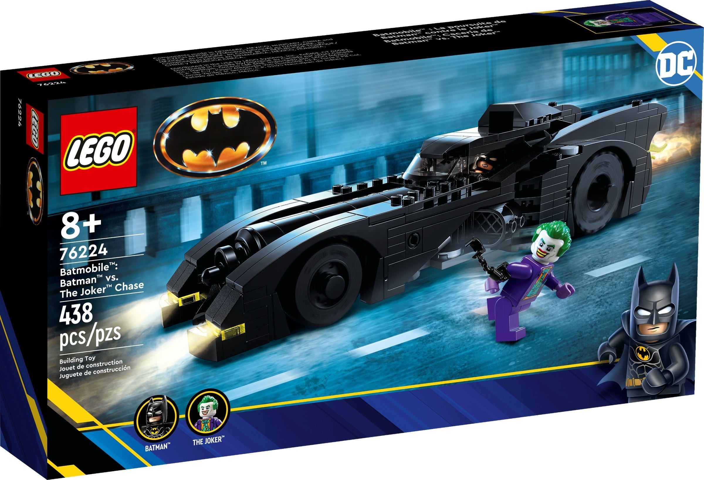 Batmobile: Batman vs The Joker Chase 76224 | Super Heroes | LEGO