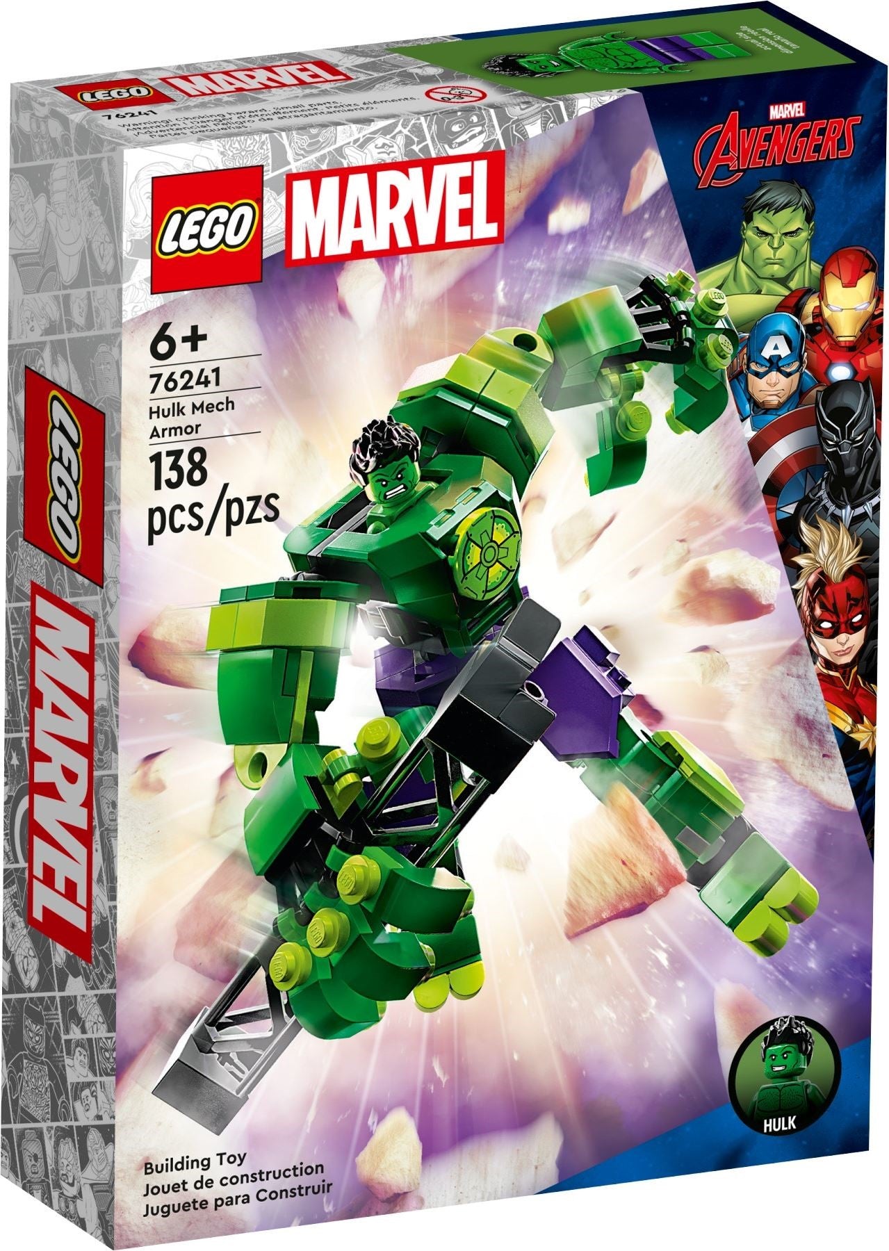 Hulk Mech Armor 76241 | Marvel Super Heroes | LEGO – image 2