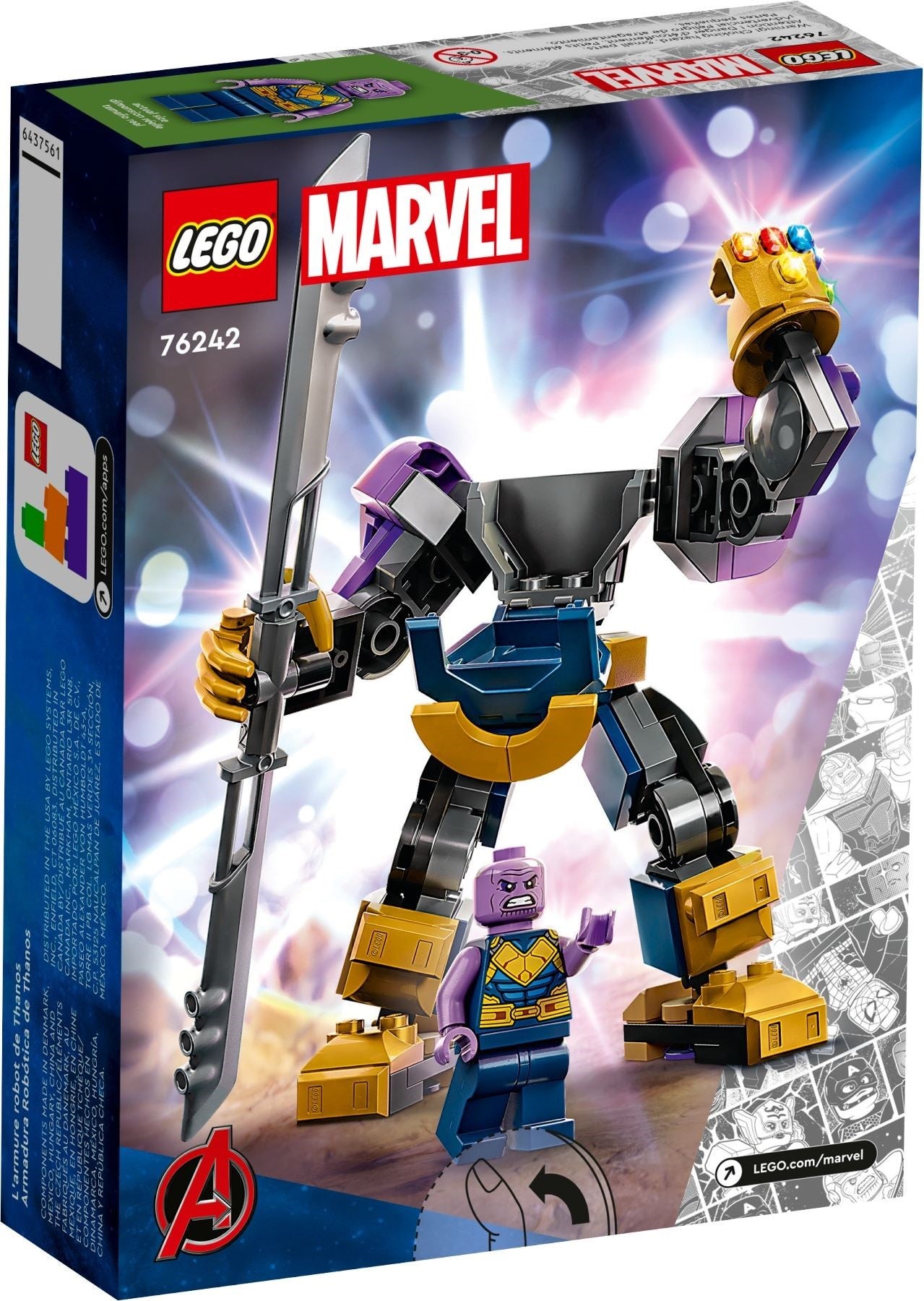 Thanos Mech Armor 76242 | Marvel Super Heroes | LEGO – image 5