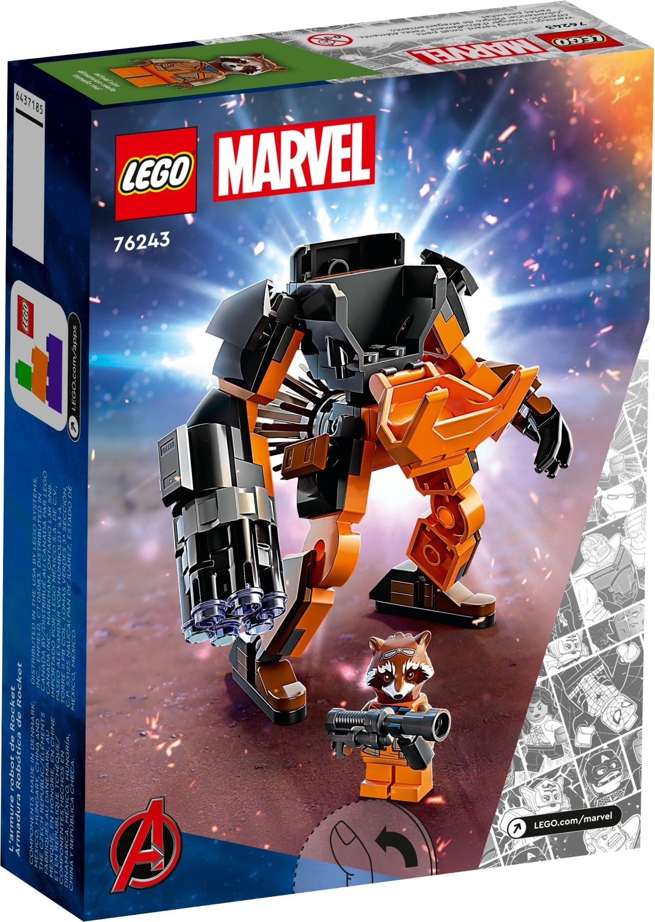 Rocket Mech Armor 76243 | Marvel Super Heroes | LEGO – image 6