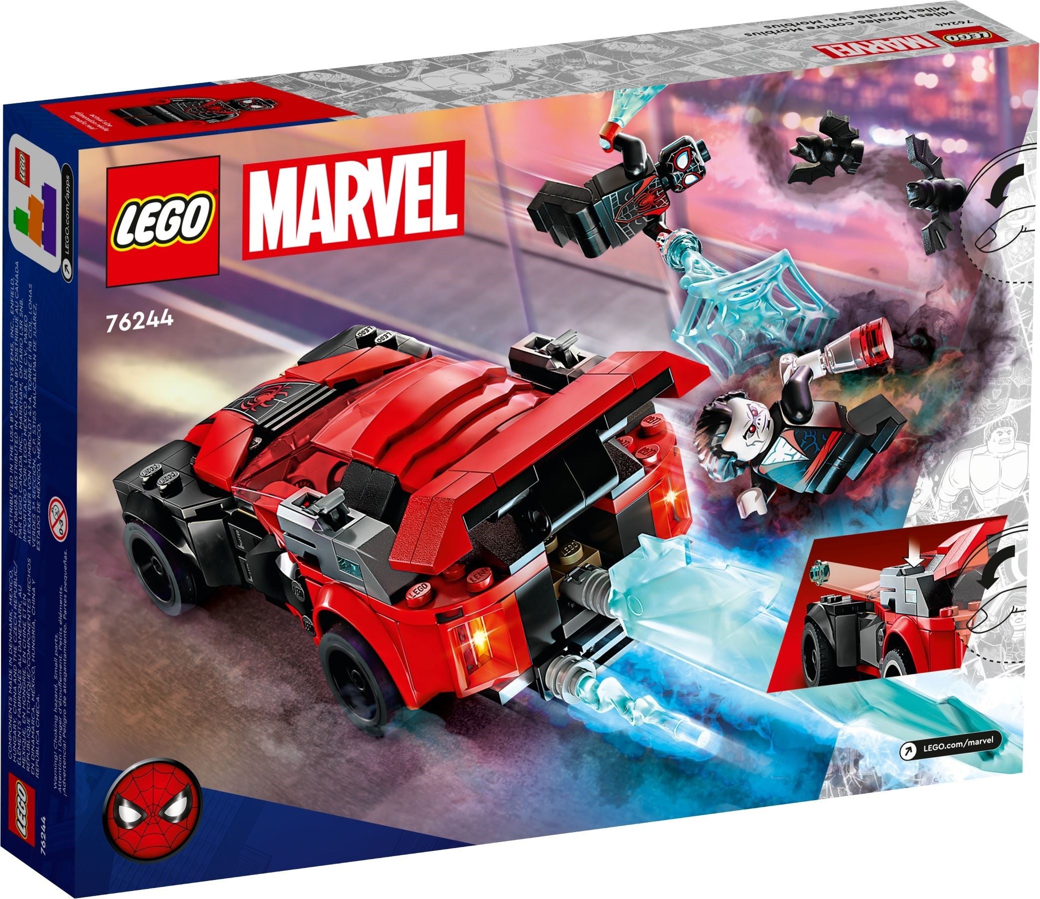 Miles Morales Vs Morbius 76224 | Marvel Super Heroes | LEGO