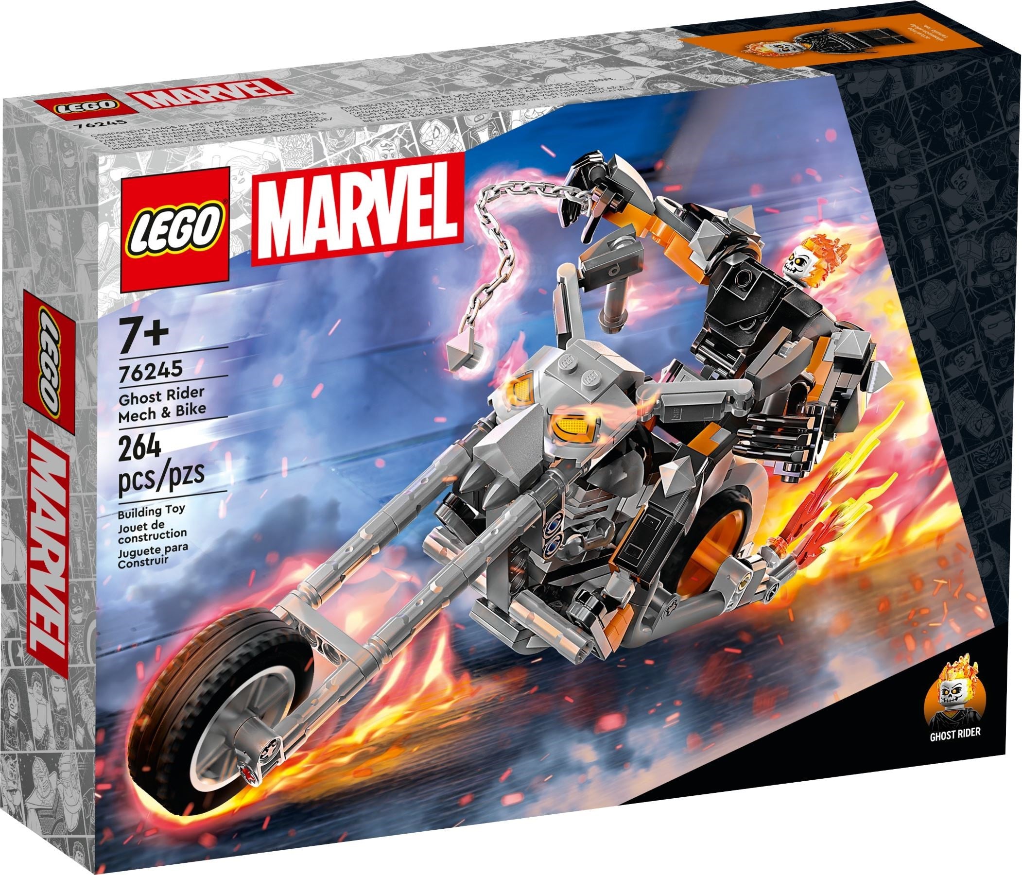 Ghost Rider Mech & Bike 76245 | Marvel Super Heroes | LEGO – image 2