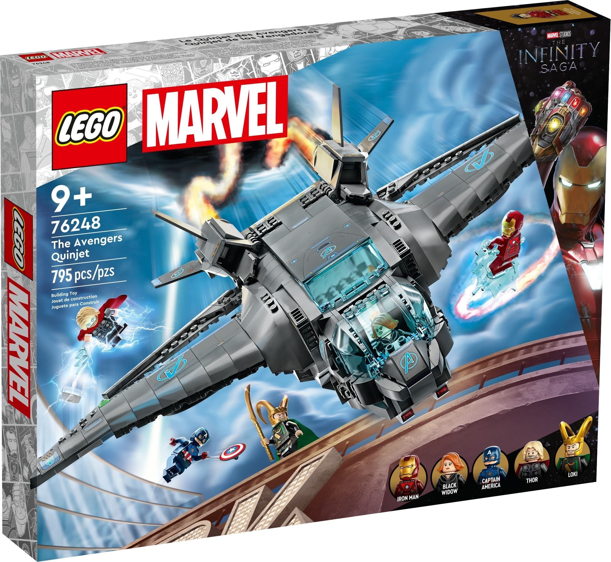 The Avengers Quinjet 76248 | Marvel Super Heroes | LEGO – image 2
