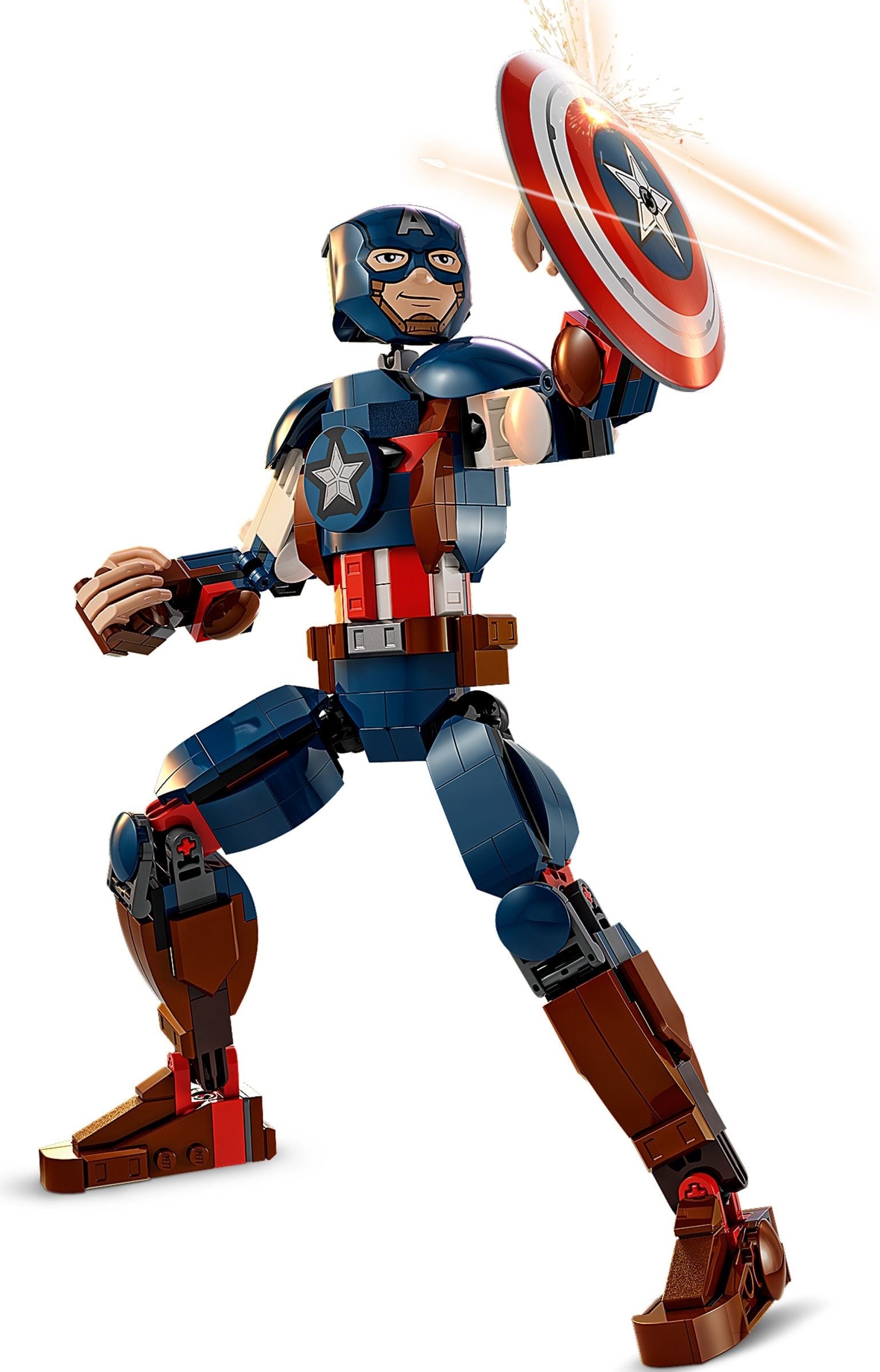 Captain America Construction Figure 76258 | Marvel Super Heroes | LEGO