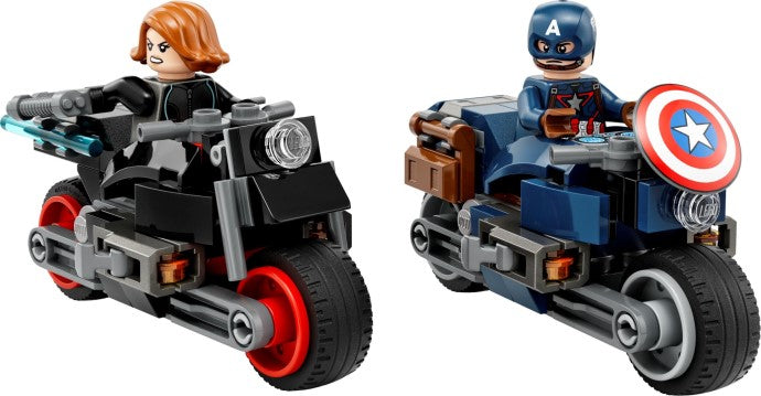 Black Widow & Captain America Motorcycles 76260 | Marvel Super Heroes | LEGO