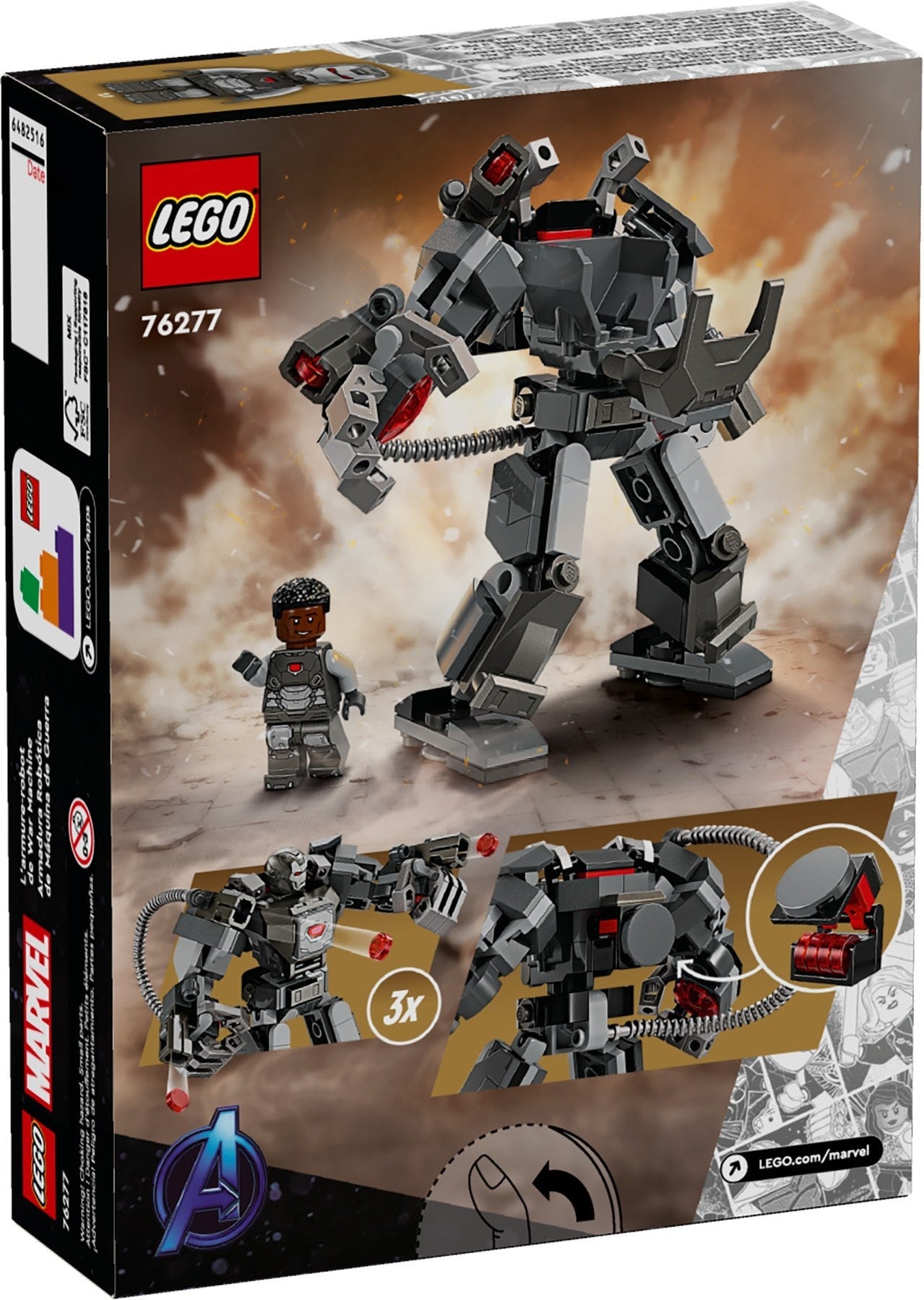 War Machine Mech Armor 76277 | Marvel Super Heroes | LEGO – image 5