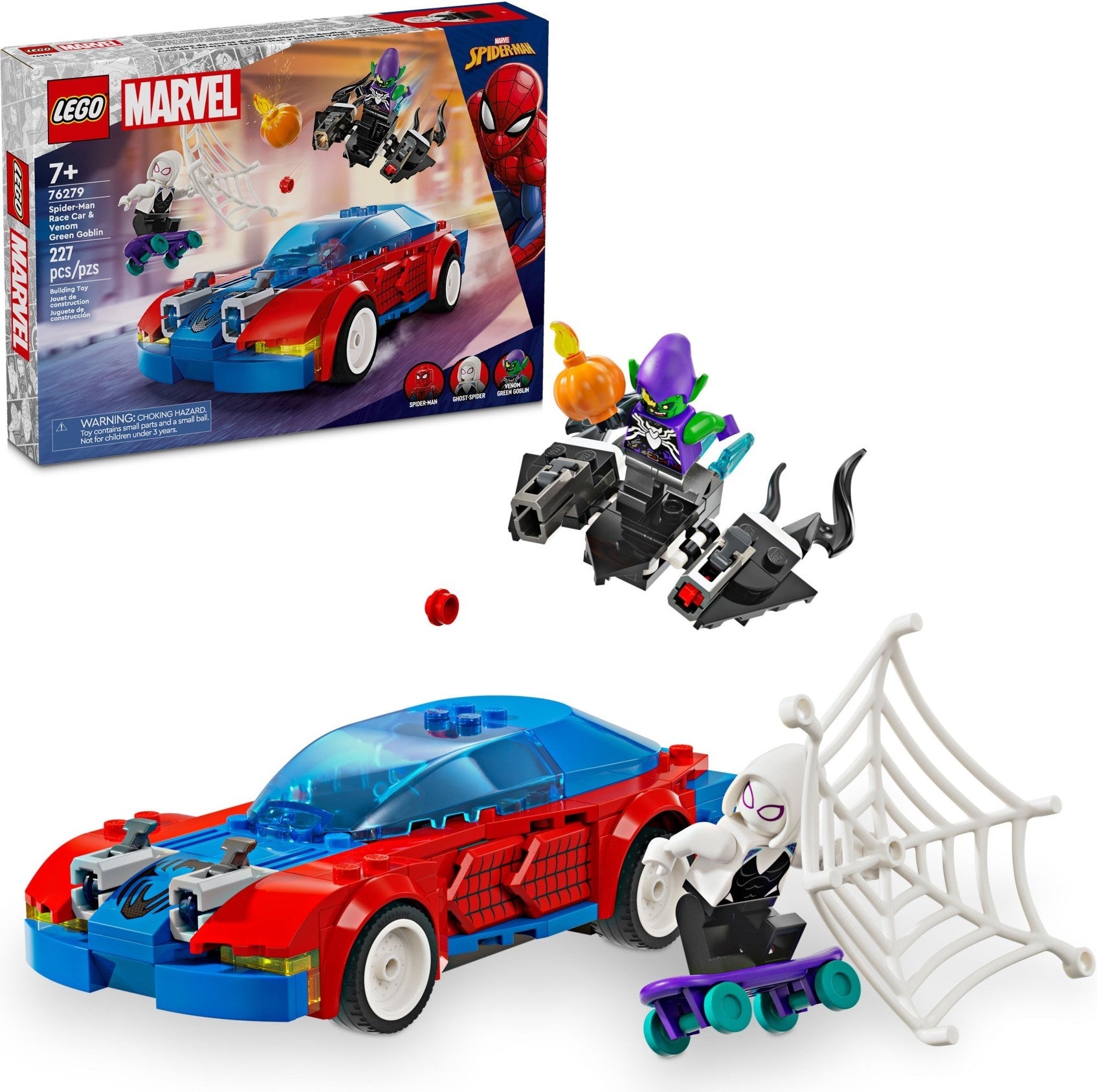 Spider-Man Race Car & Venom Green Goblin 76279 | Marvel Super Heroes | LEGO – image 2