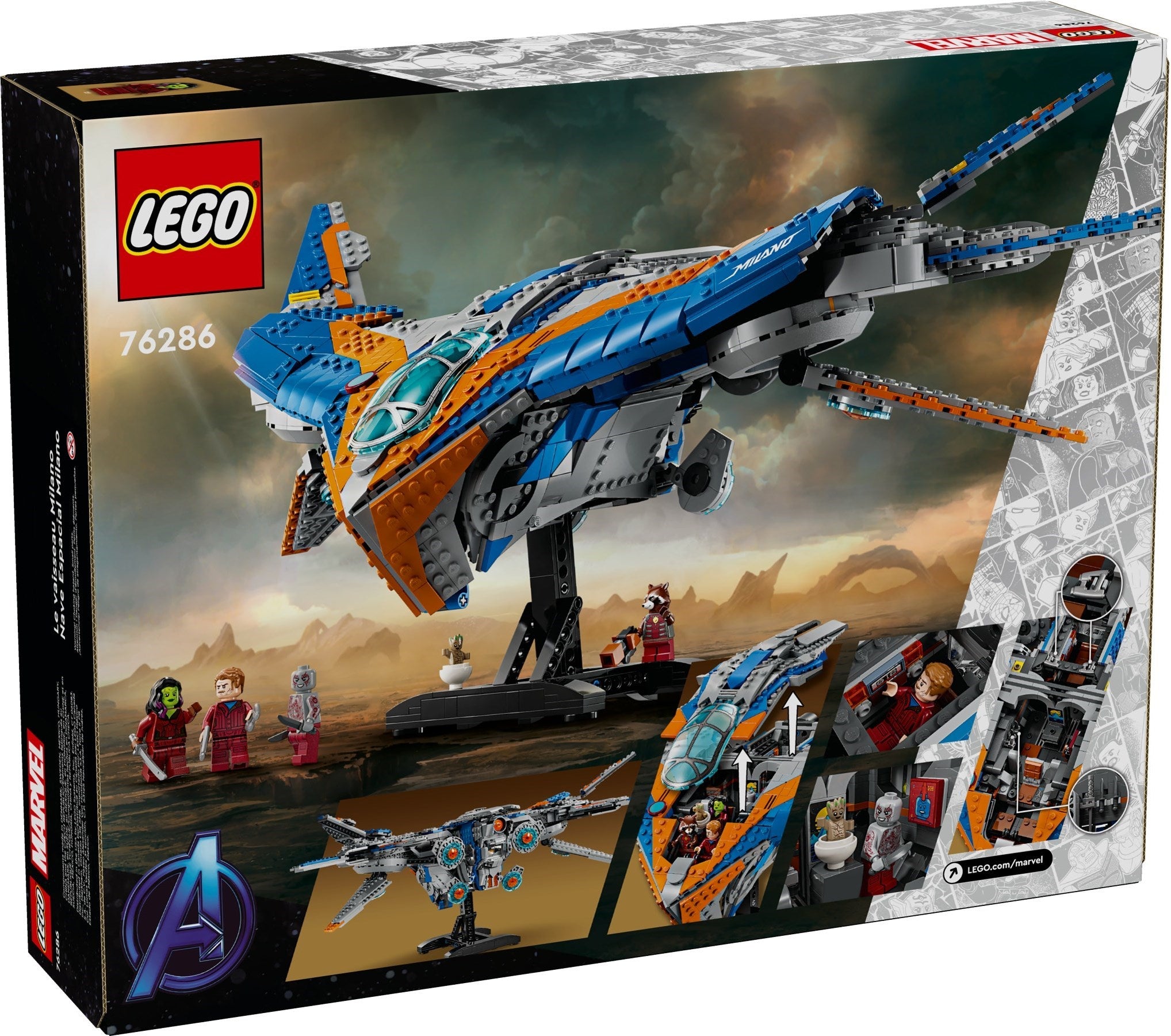 The Milano Spaceship 76286 | Marvel Super Heroes | LEGO – image 3