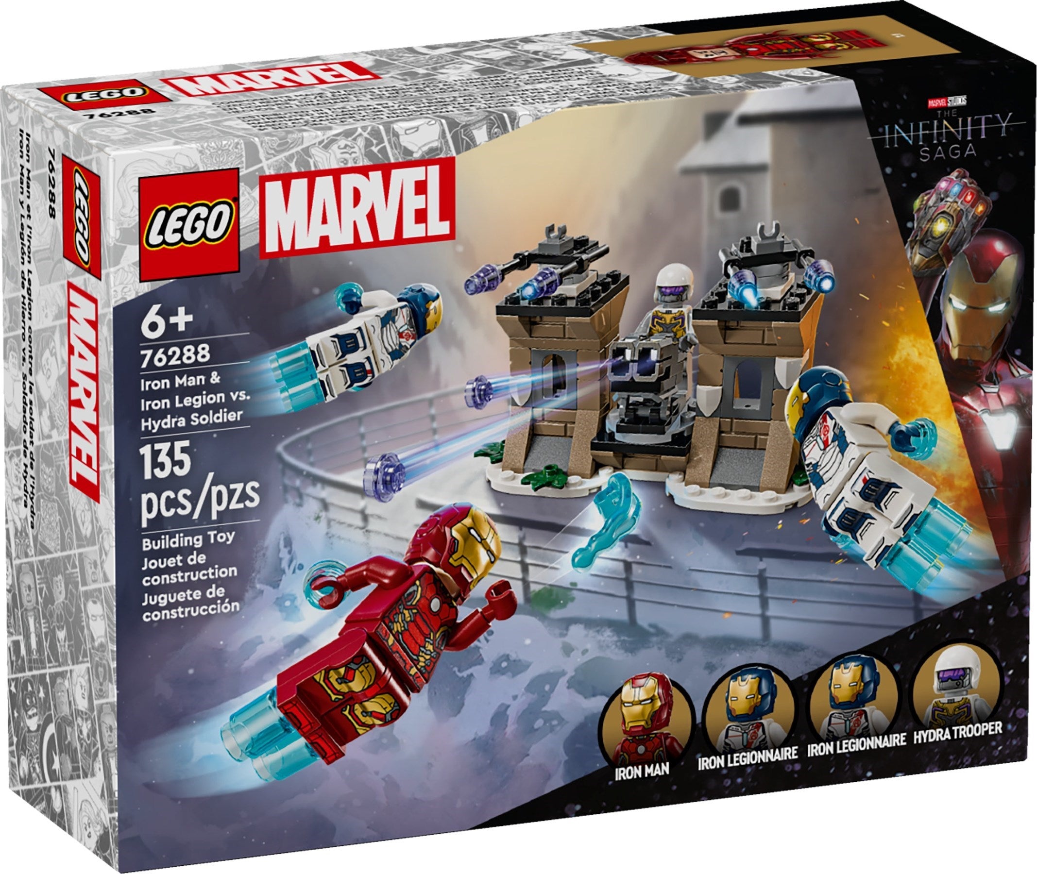 Iron Man & Iron Legion vs. Hydra Soldier  76288 | Marvel Super Heroes | LEGO – image 2