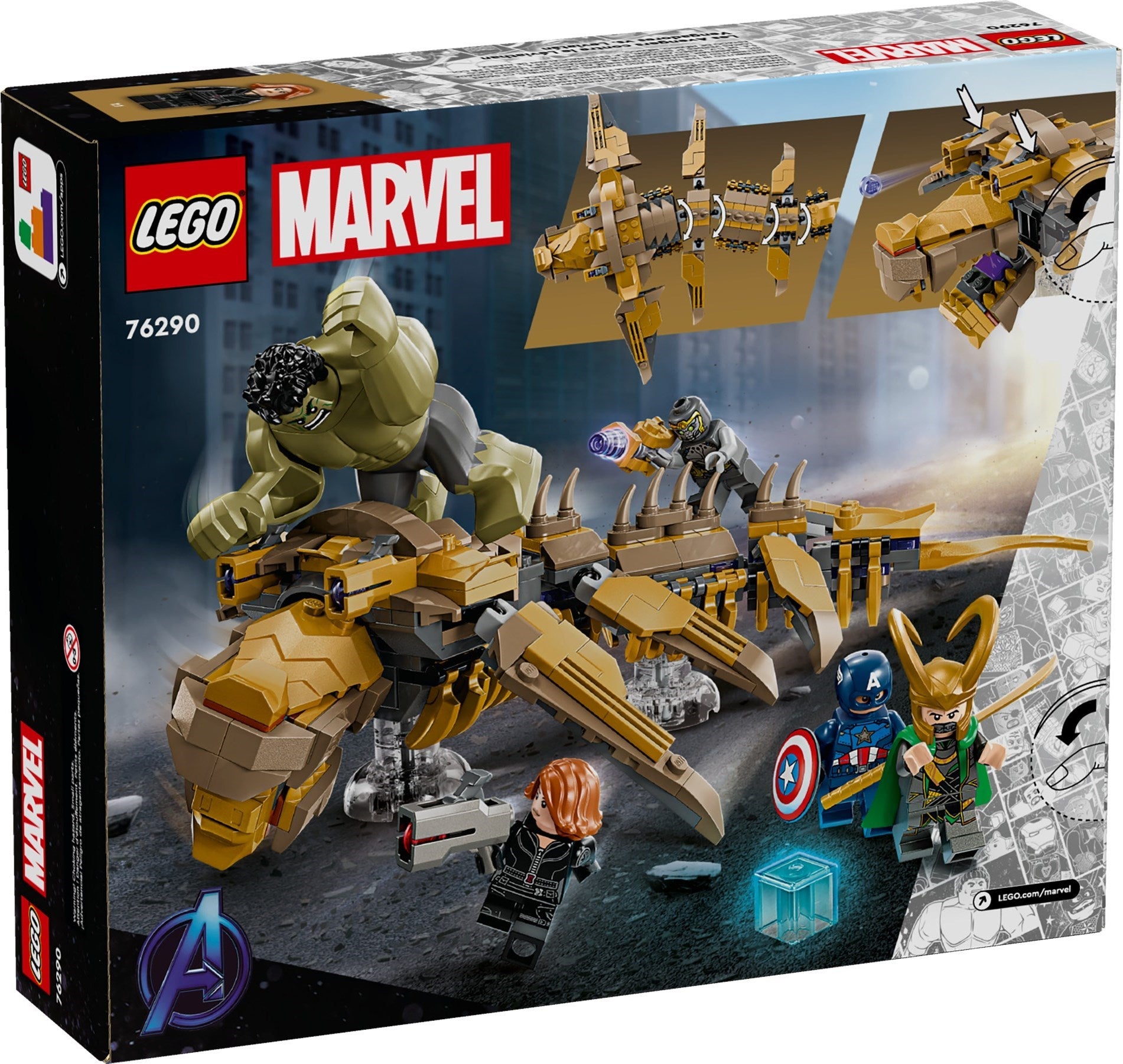 The Avengers vs. The Leviathan 76290 | Marvel Super Heroes | LEGO – image 3