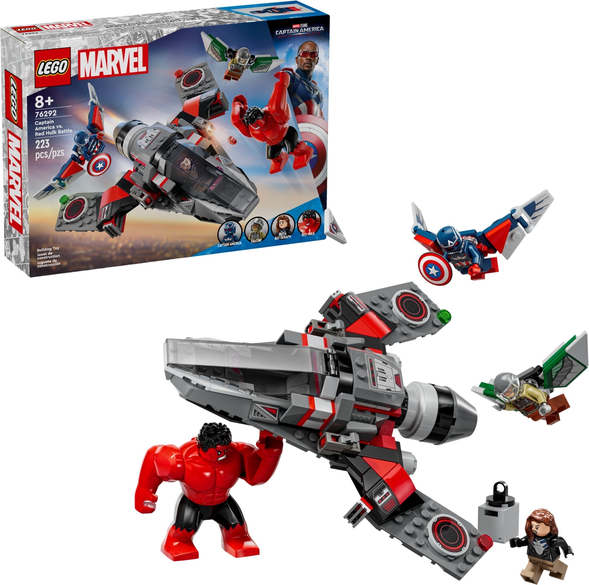 Captain America vs. Red Hulk Battle 76292 | Marvel Super Heroes | LEGO – image 3