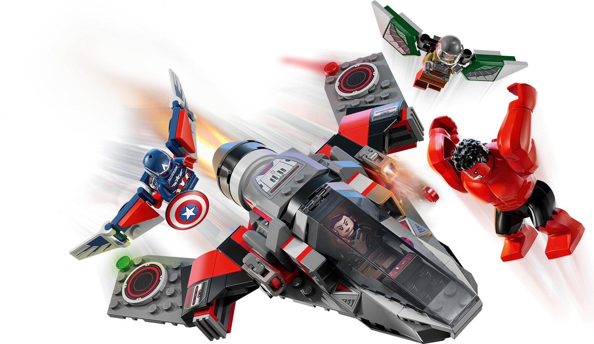 Captain America vs. Red Hulk Battle 76292 | Marvel Super Heroes | LEGO – image 7