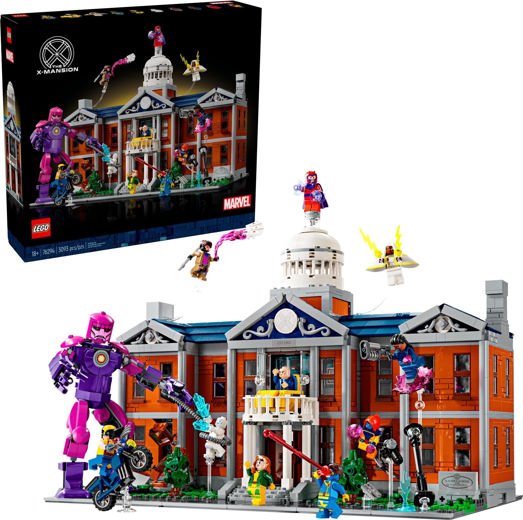 X-Men: The X-Mansion 76294 | Marvel Super Heroes | LEGO (image 4)