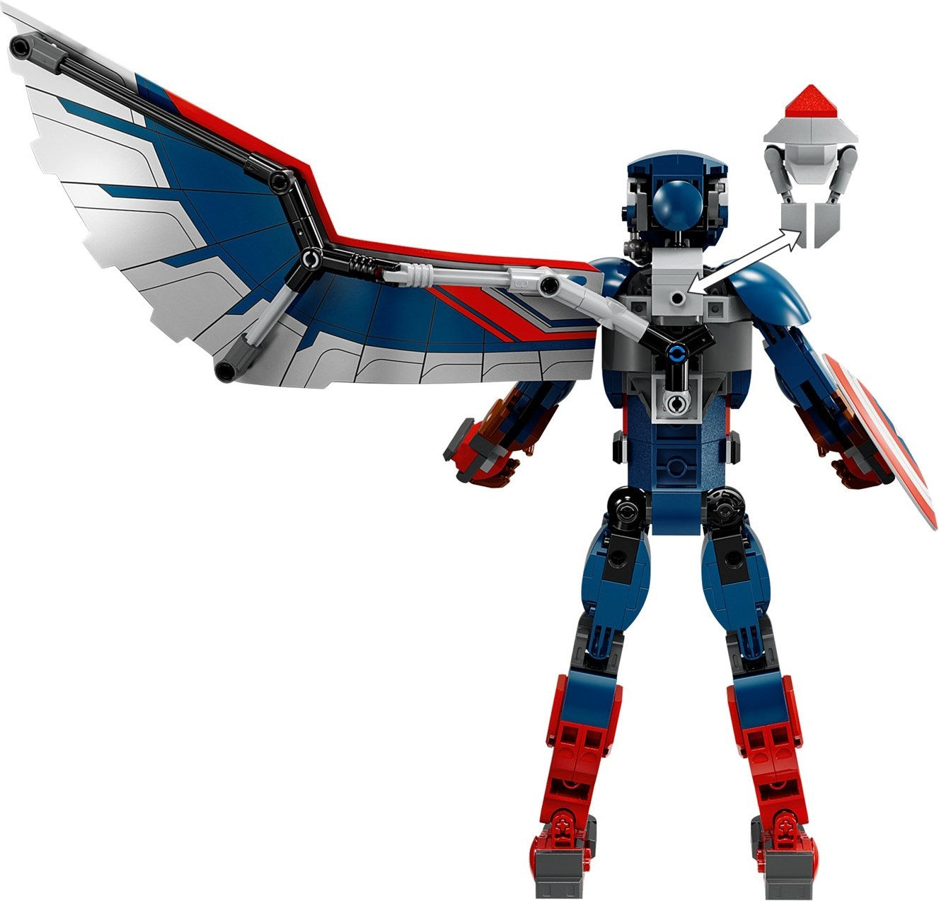 New Captain America Construction Figure 76296 | Marvel Super Heroes | LEGO – image 8