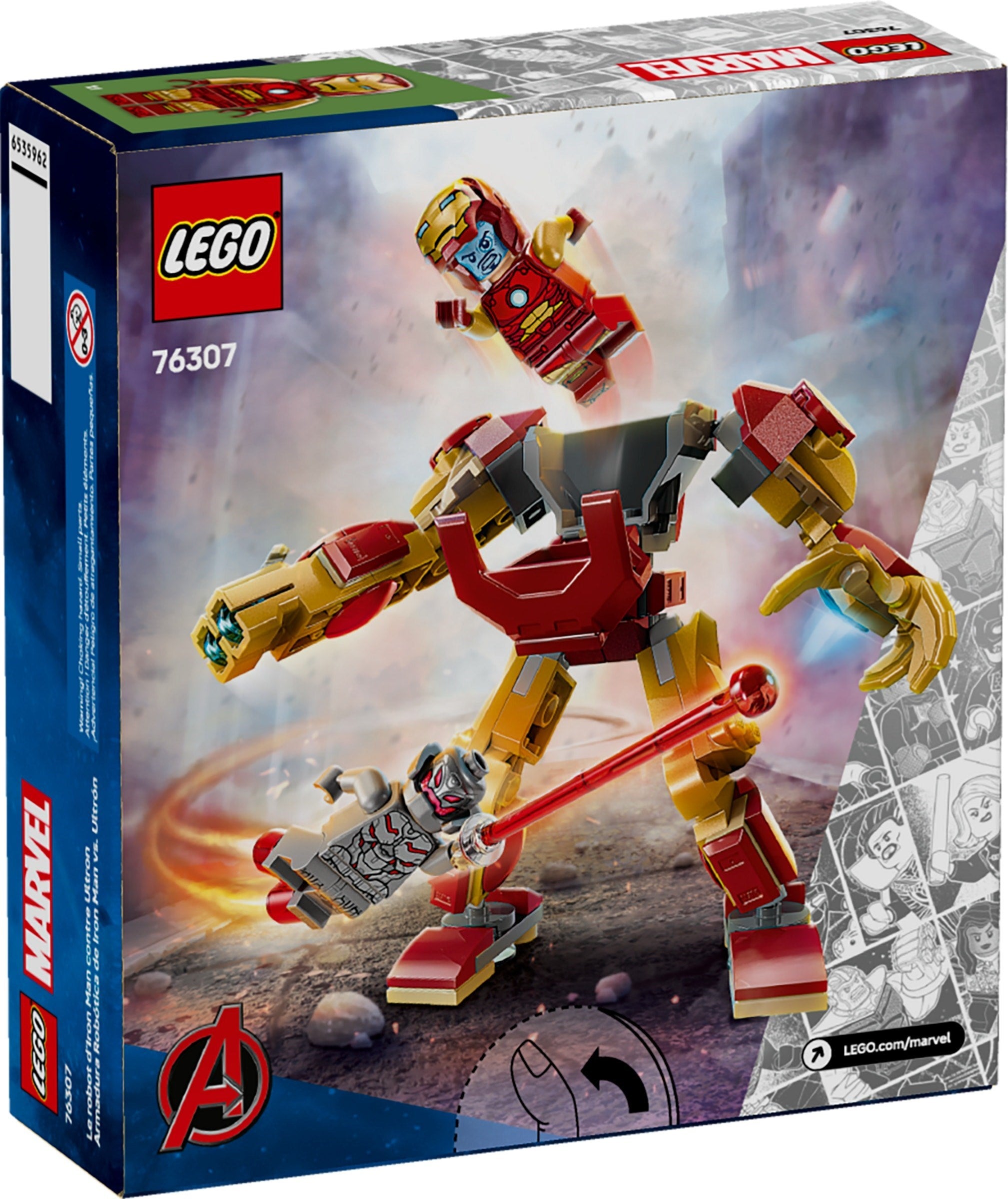 Iron Man Mech vs. Ultron 76307 | Marvel Super Heroes | LEGO – image 2