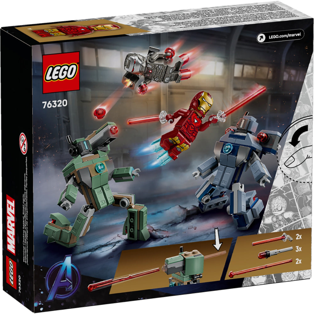 Iron Man & War Machine Vs Hammer Drones 76320 | Marvel Super Heroes New Release | LEGO