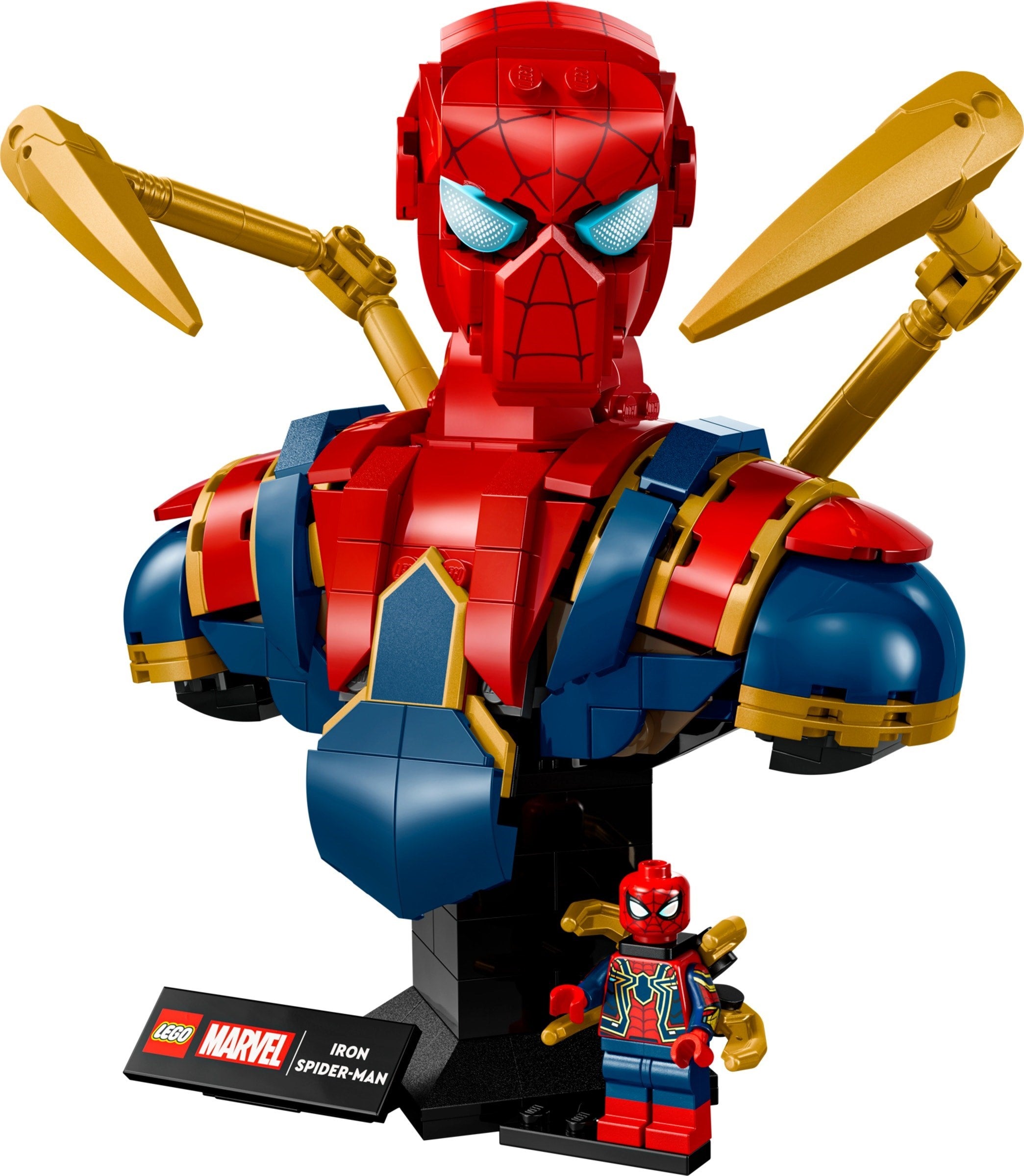 Iron Spider-Man Bust 76326 | Marvel Super Heroes | LEGO – image 2