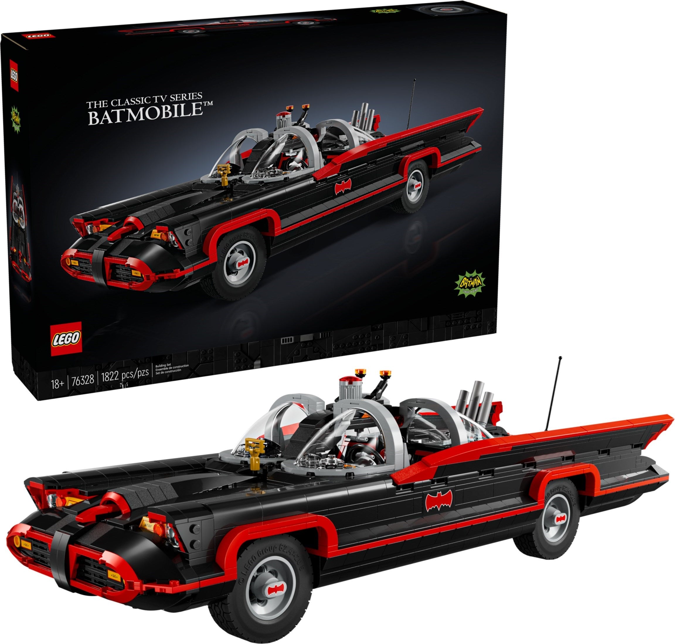Batman: The Classic TV Series Batmobile 76328 | DC Comics Super Heroes | LEGO – image 3