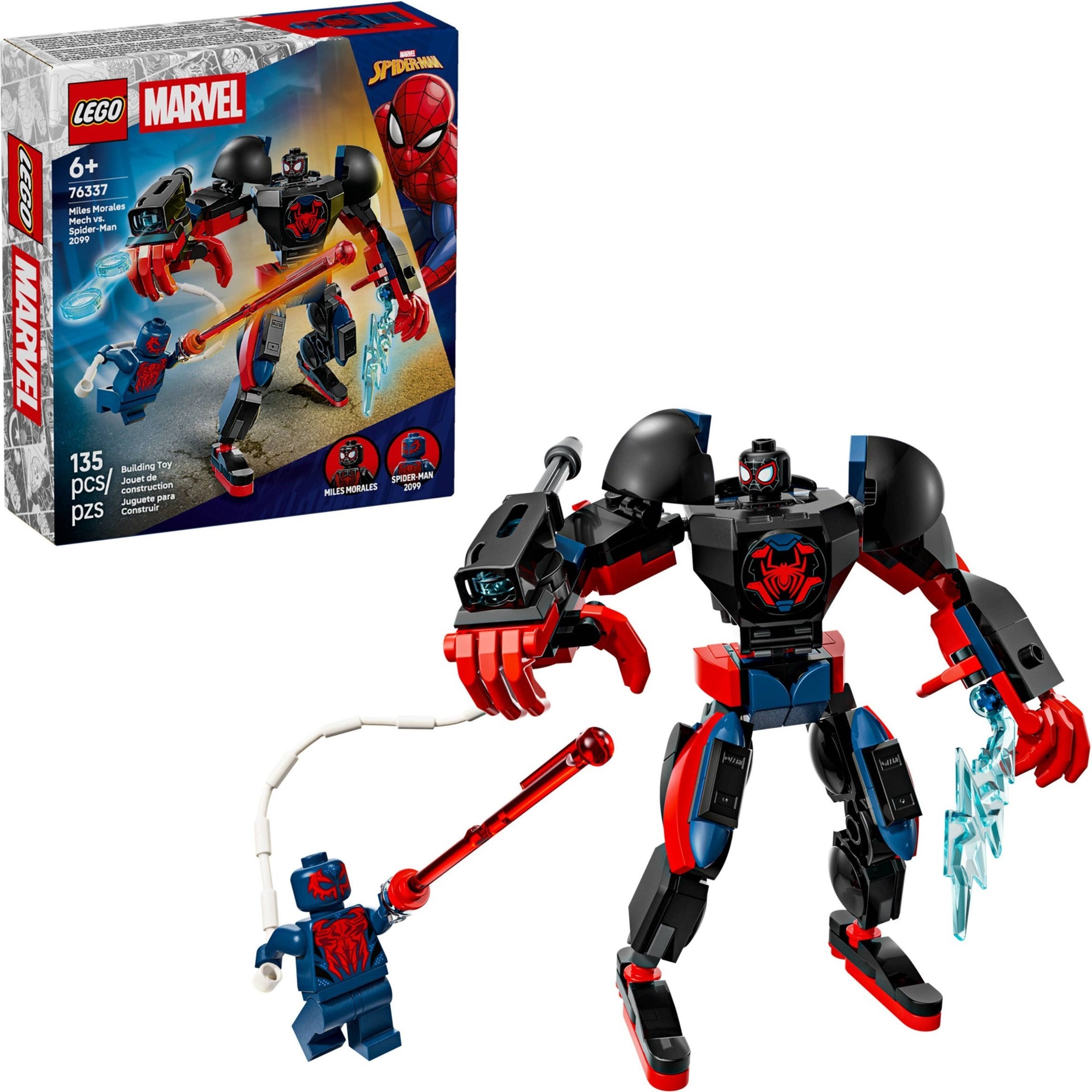 Miles Morales Mech vs. Spider-Man 2099 76337 | Marvel Super Heroes | LEGO – image 3