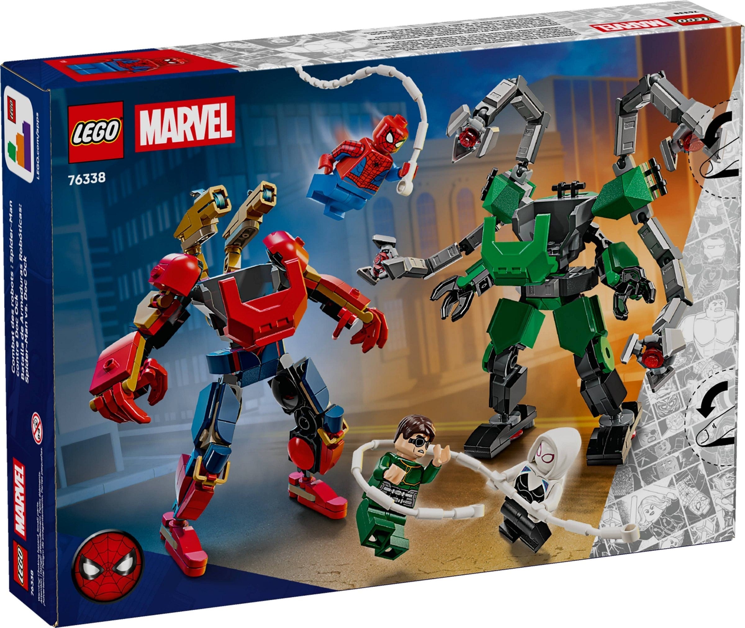 Mech Battle: Spider-Man vs. Doc Ock 76338 | Marvel Super Heroes | LEGO – image 2