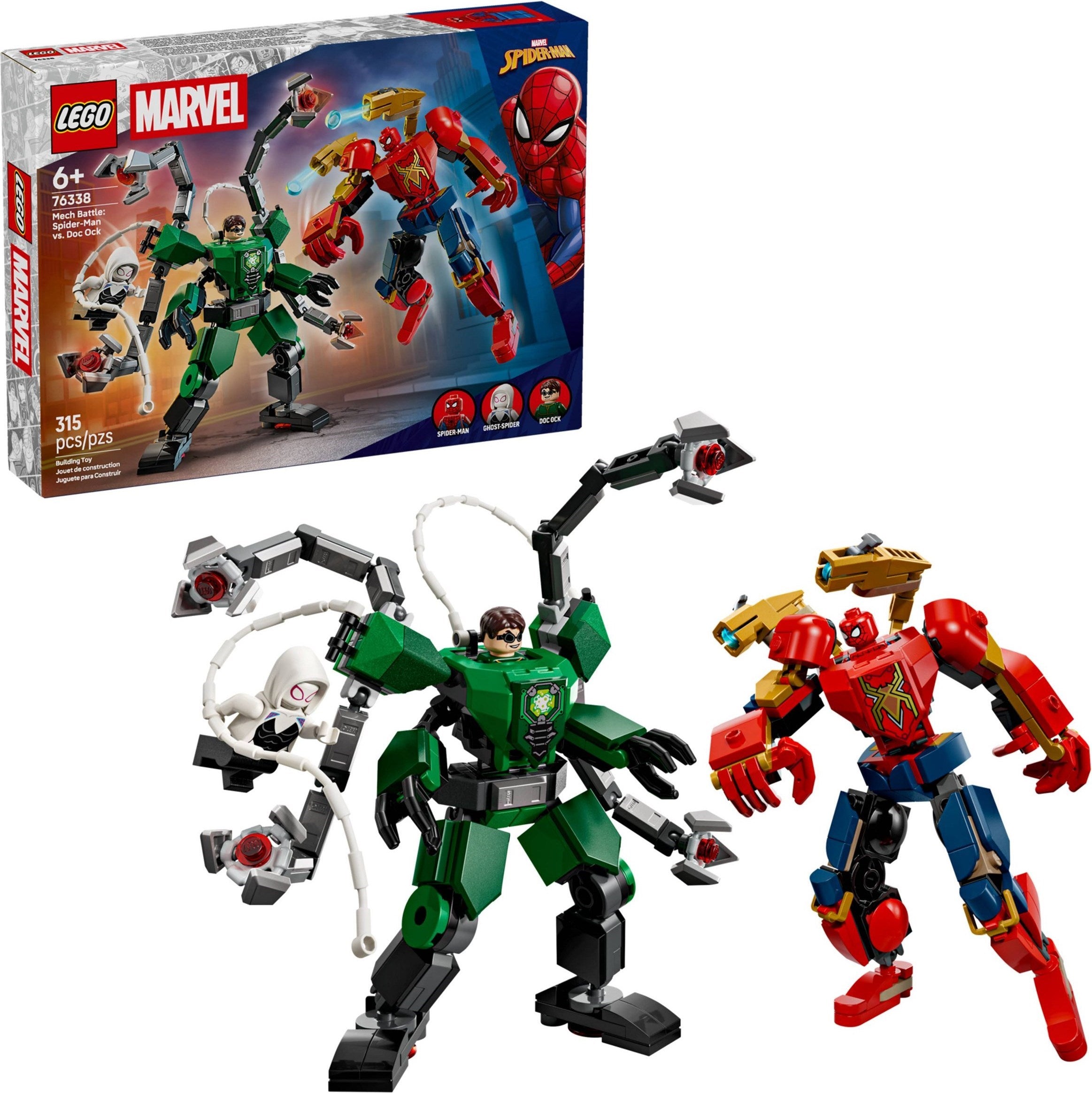 Mech Battle: Spider-Man vs. Doc Ock 76338 | Marvel Super Heroes | LEGO – image 3