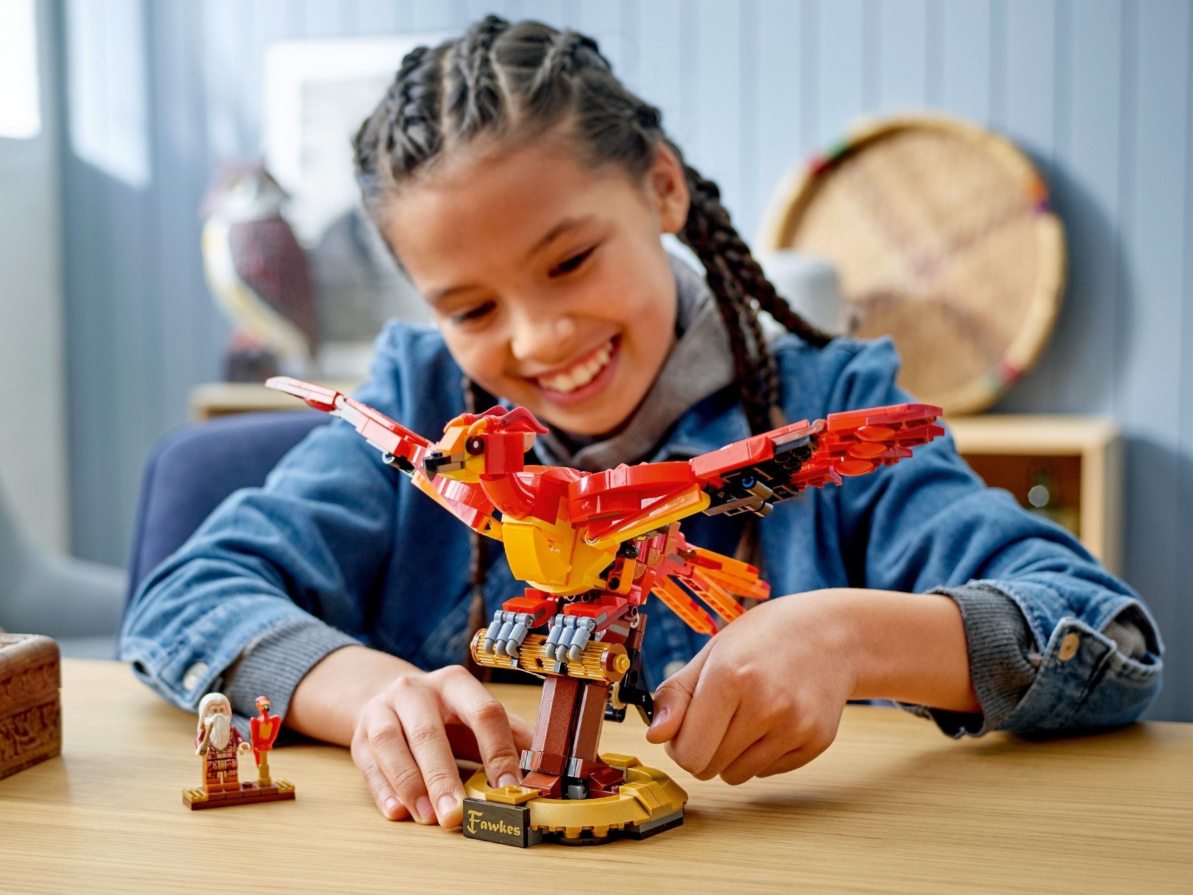Fawkes, Dumbledore's Phoenix 76394 | Harry Potter | LEGO – image 4