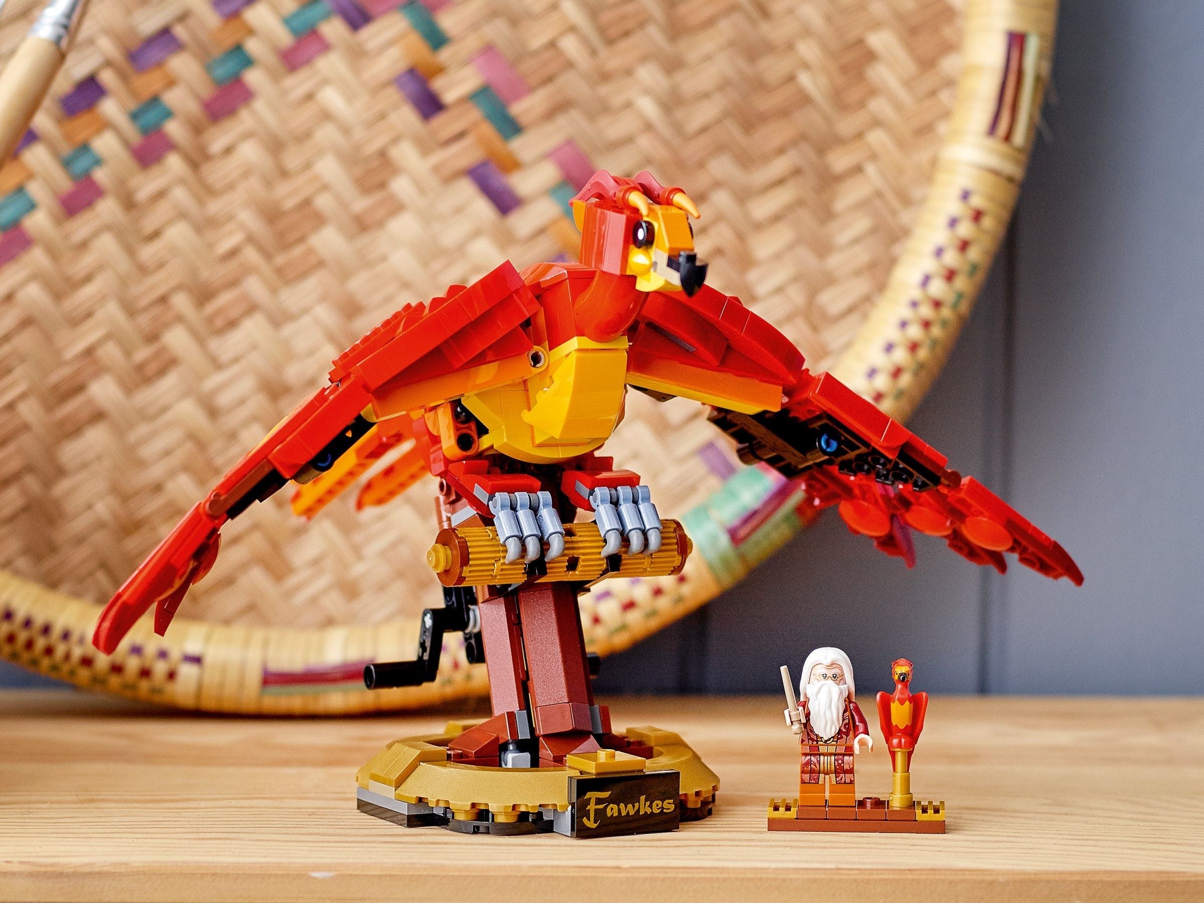 Fawkes, Dumbledore's Phoenix 76394 | Harry Potter | LEGO – image 5