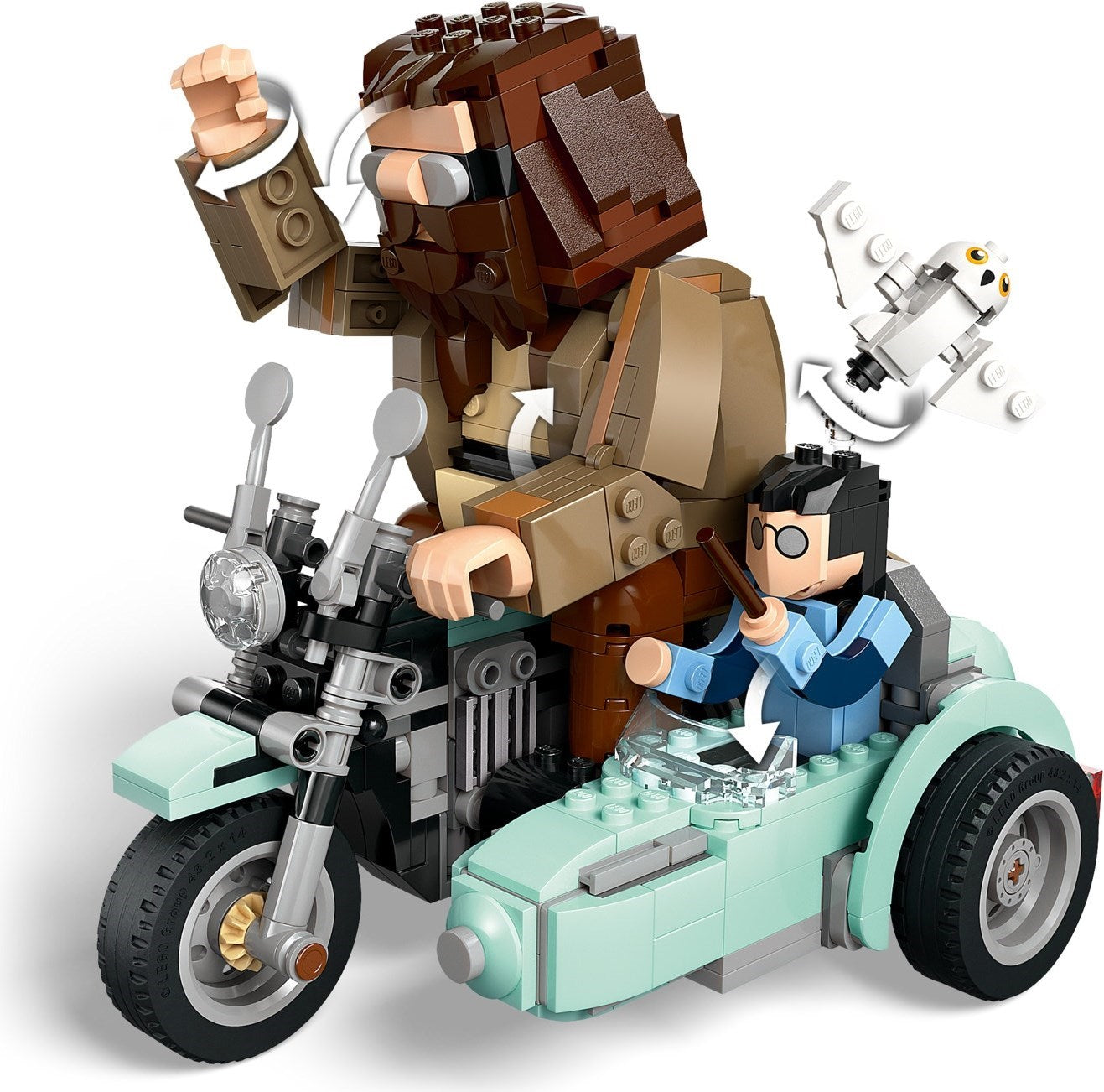 Hagrid & Harry's Motorcycle Ride 76443 | Harry Potter | LEGO – image 7