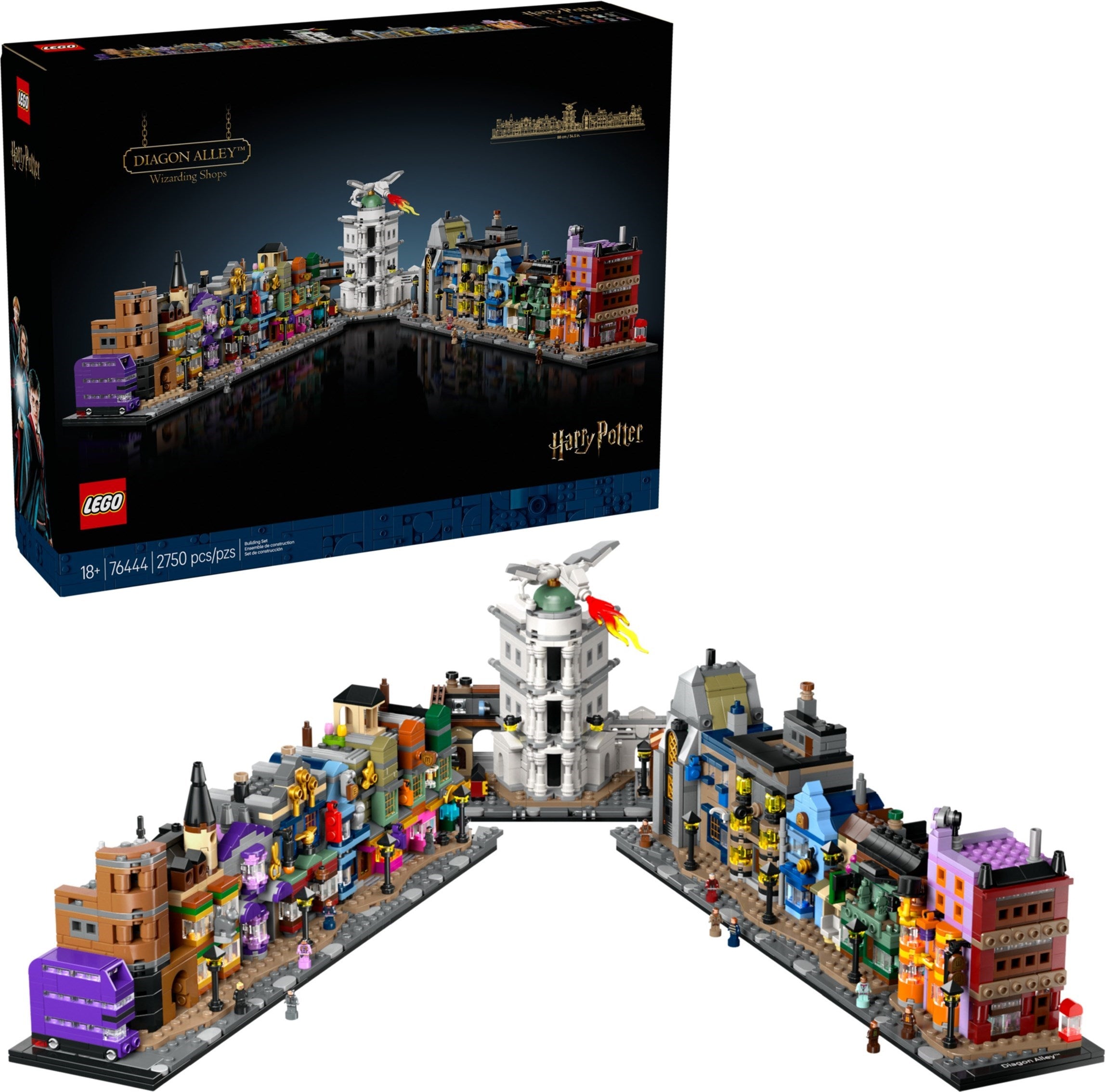 Diagon Alley Wizarding Shops 76444 | Harry Potter | LEGO – image 3