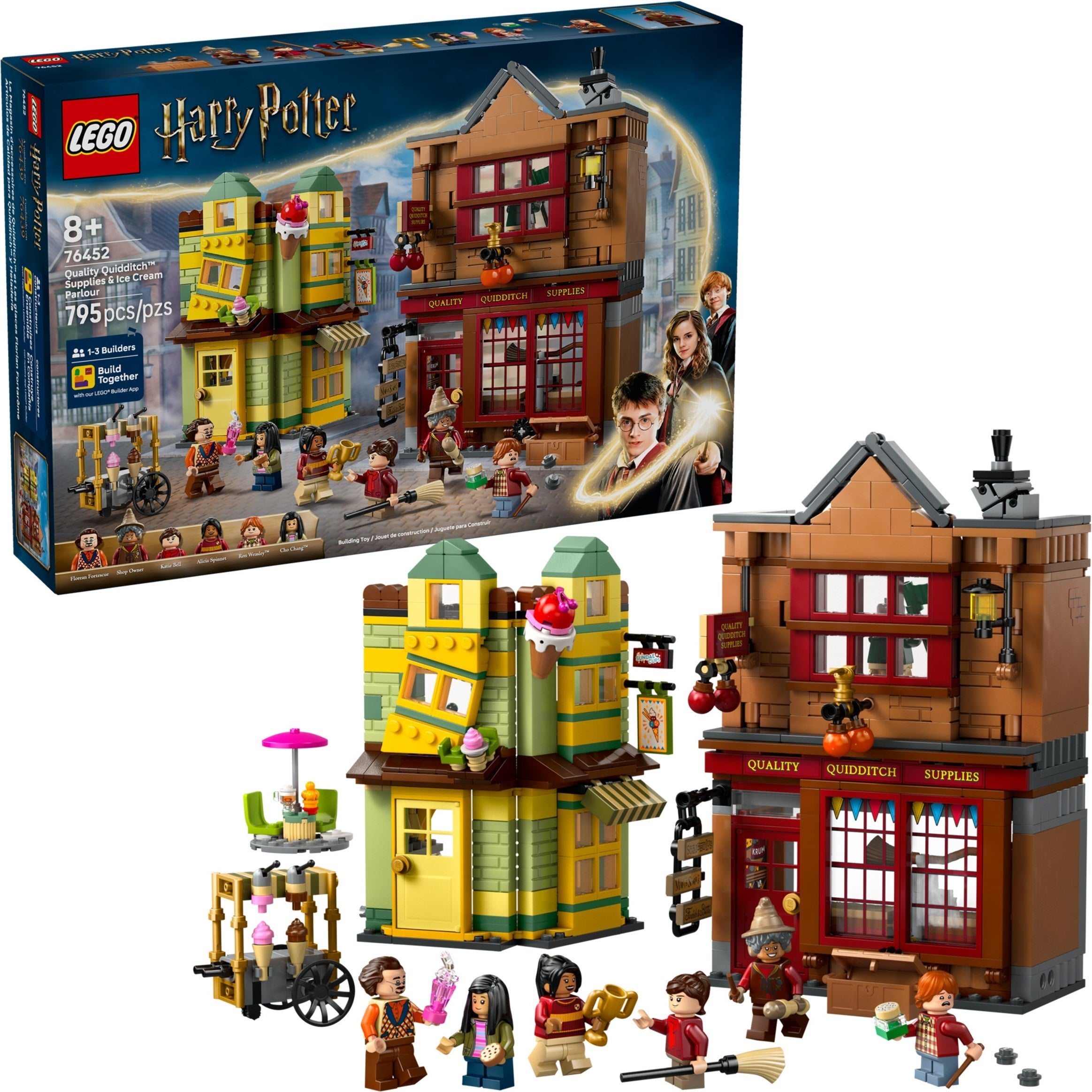 Quality Quidditch Supplies & Ice Cream Parlour 76452 | Harry Potter | LEGO – image 3