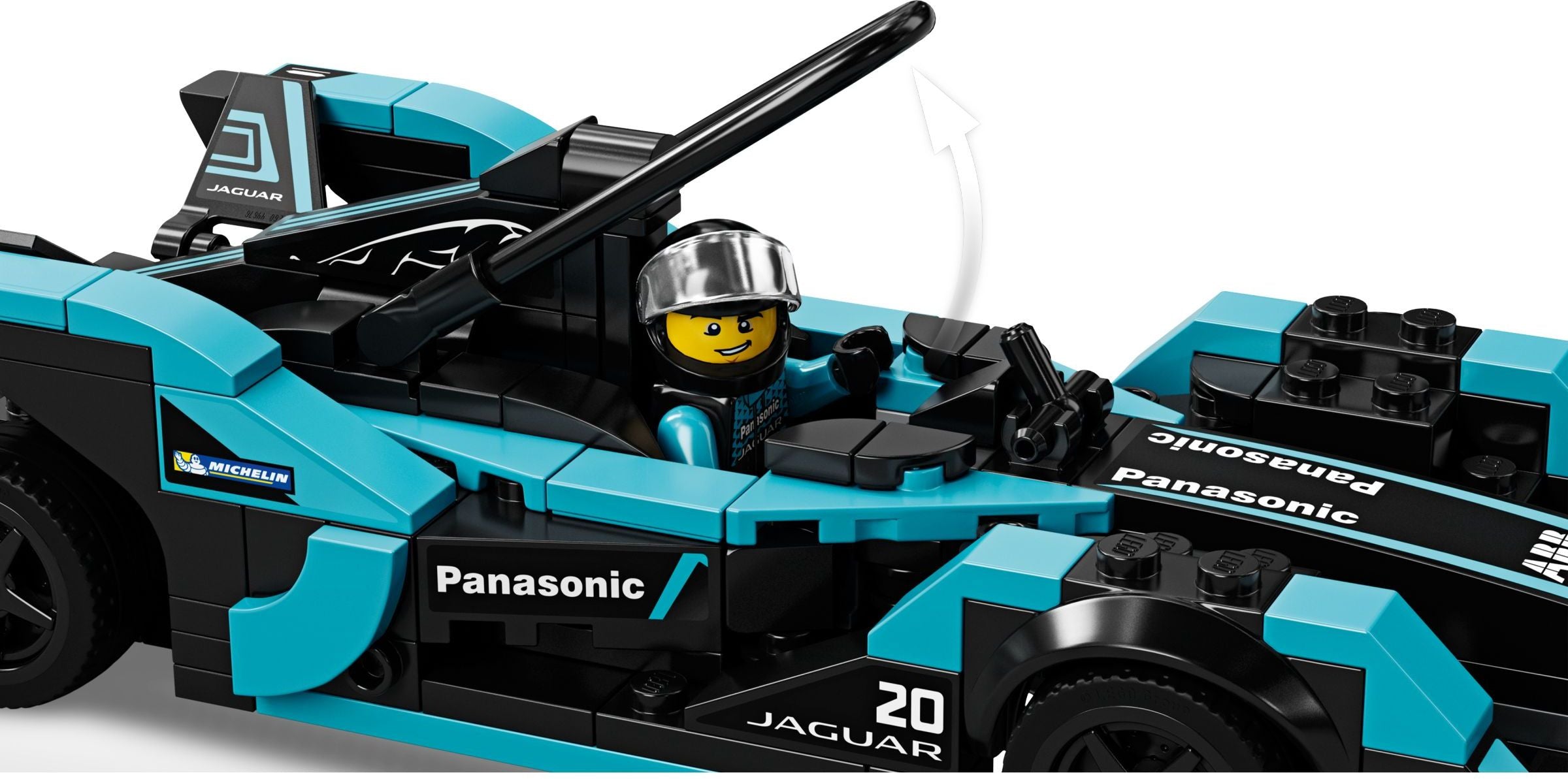 Formula E Panasonic Jaguar Racing GEN2 Car & Jaguar I-PACE eTROPHY 76898 | Speed Champions | LEGO – image 4
