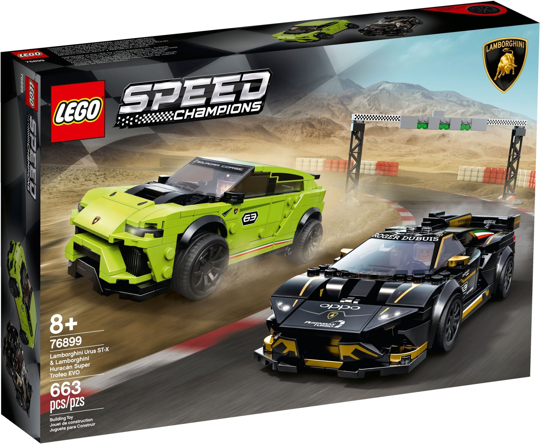 Lamborghini Urus ST-X & Huracán Super Trofeo EVO  76899 | Speed Champions | LEGO – image 2
