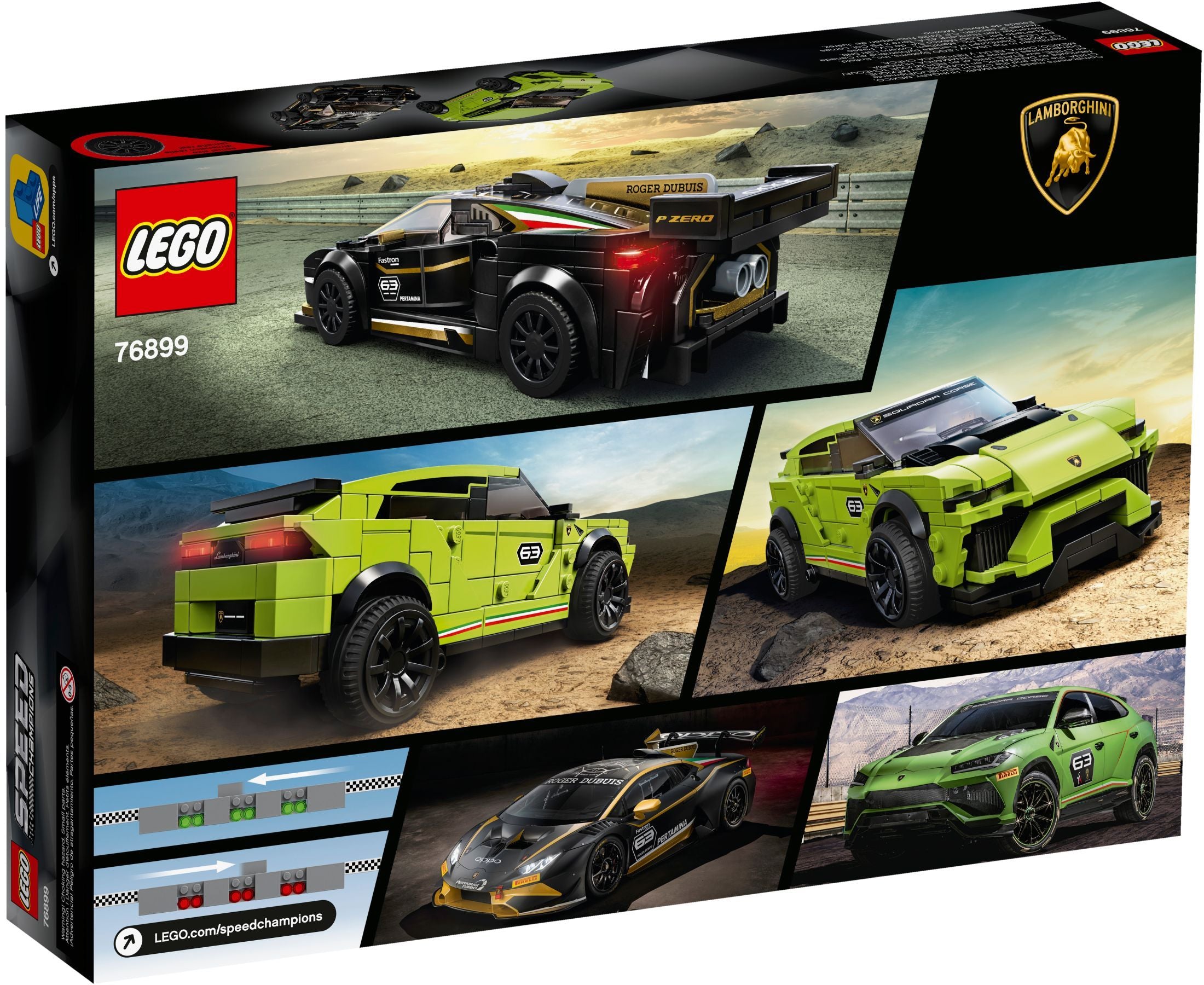 Lamborghini Urus ST-X & Huracán Super Trofeo EVO  76899 | Speed Champions | LEGO – image 5
